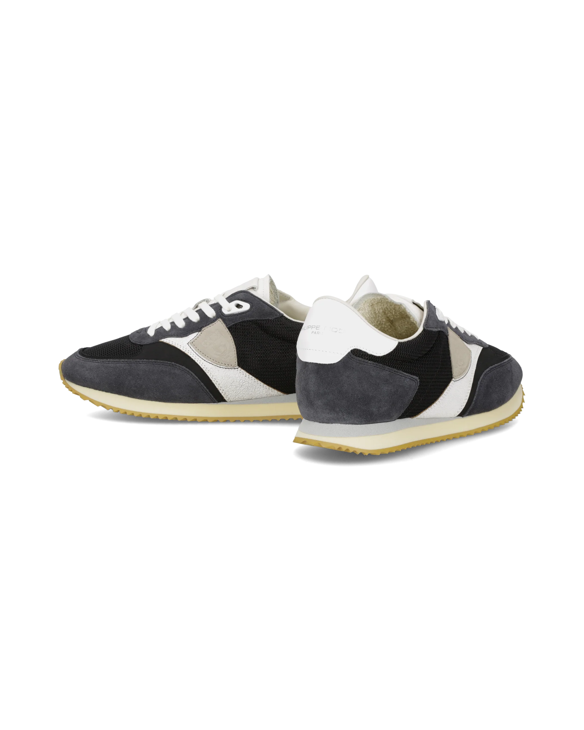 Sneakers Blville Men, Black White - Image 6