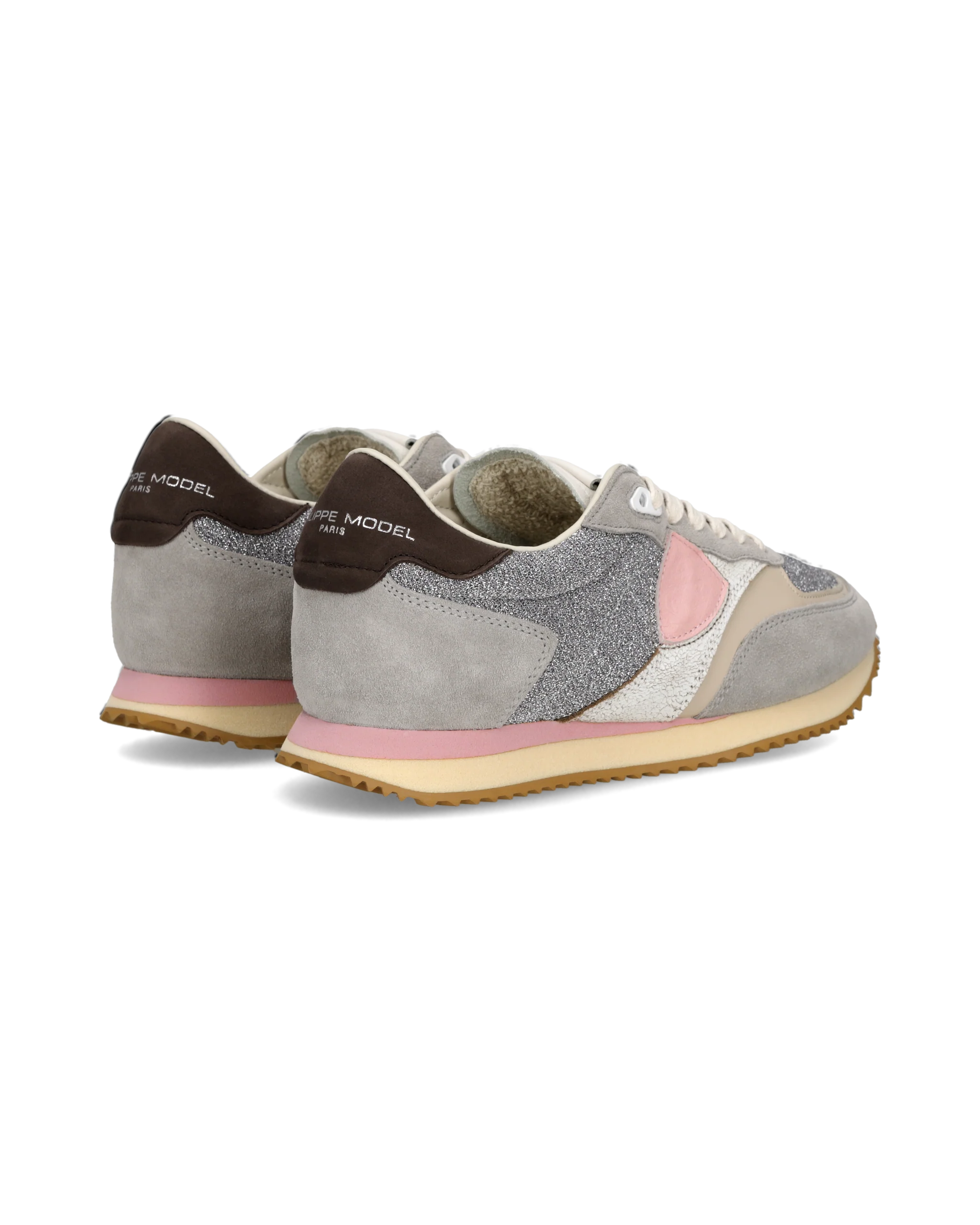 Sneakers Blville Women, Silver Grey - Image 3