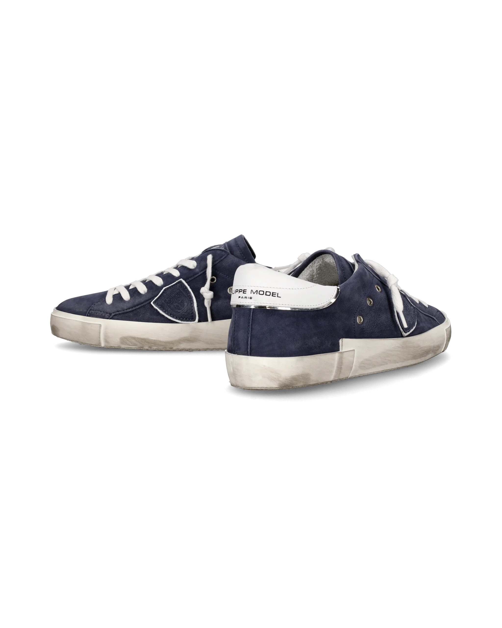 Men's low top Prsx tennis Sneakers, Blue - Image 6