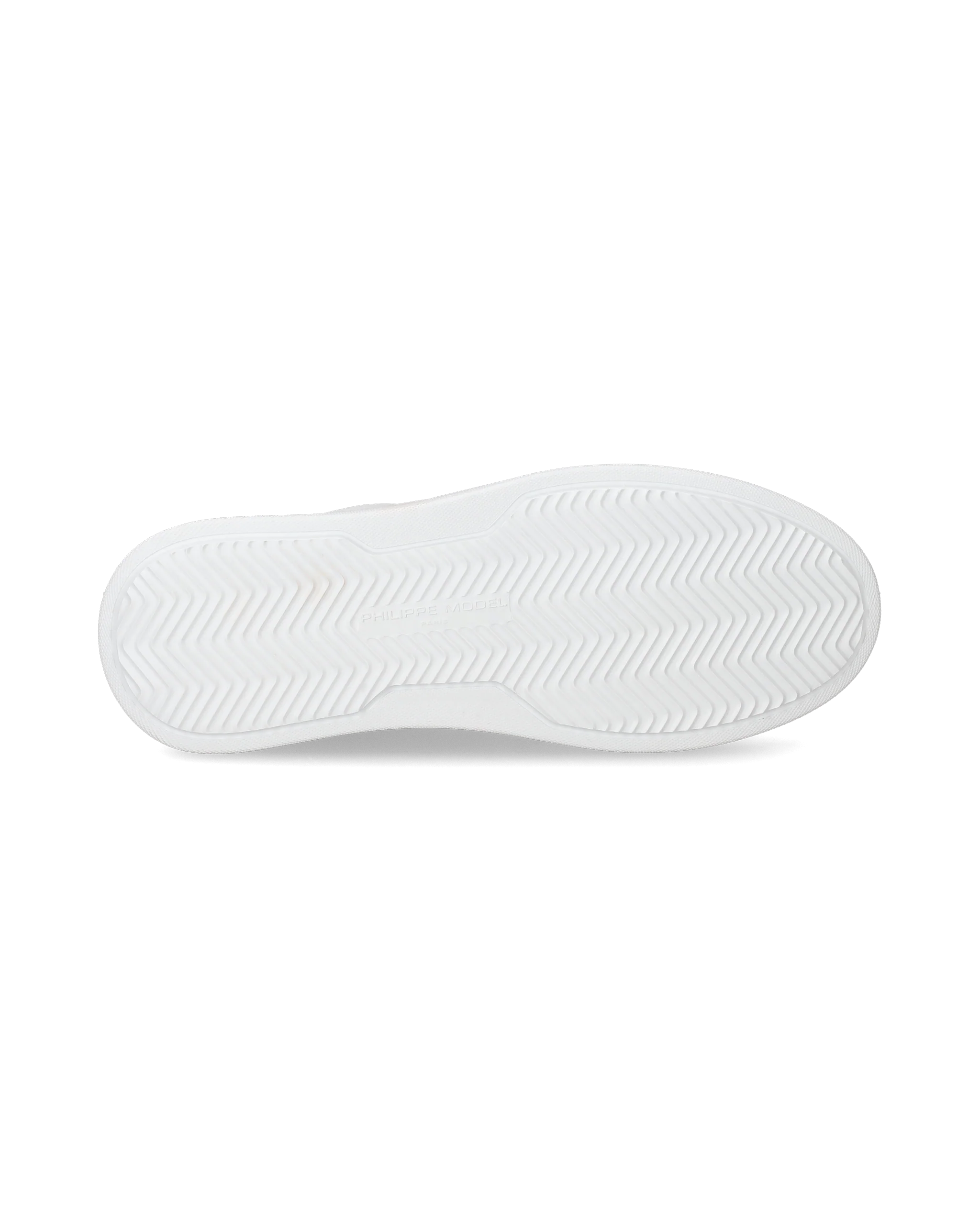Men's Temple Low-Top Sneakers in Leather, White - Image 5