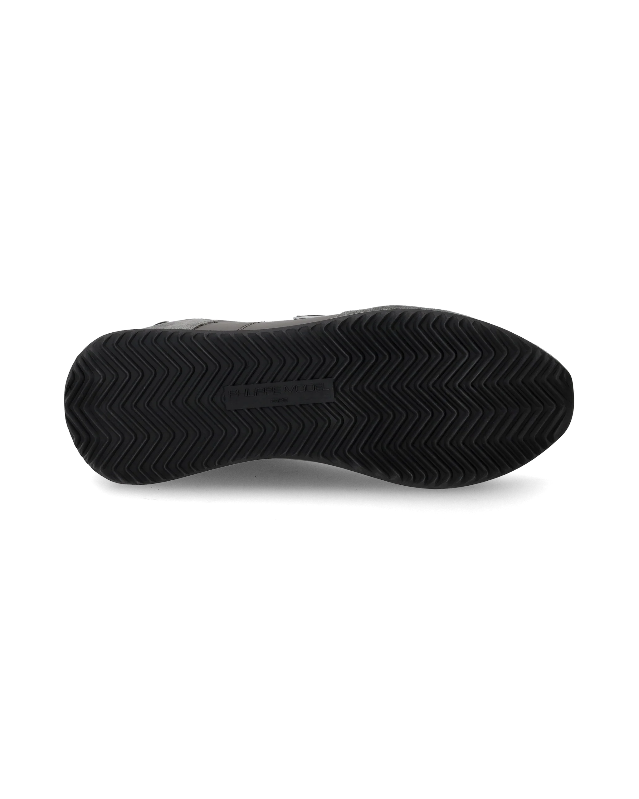 Men's Trpx Low-Top Sneakers in Leather, Coal - Image 5