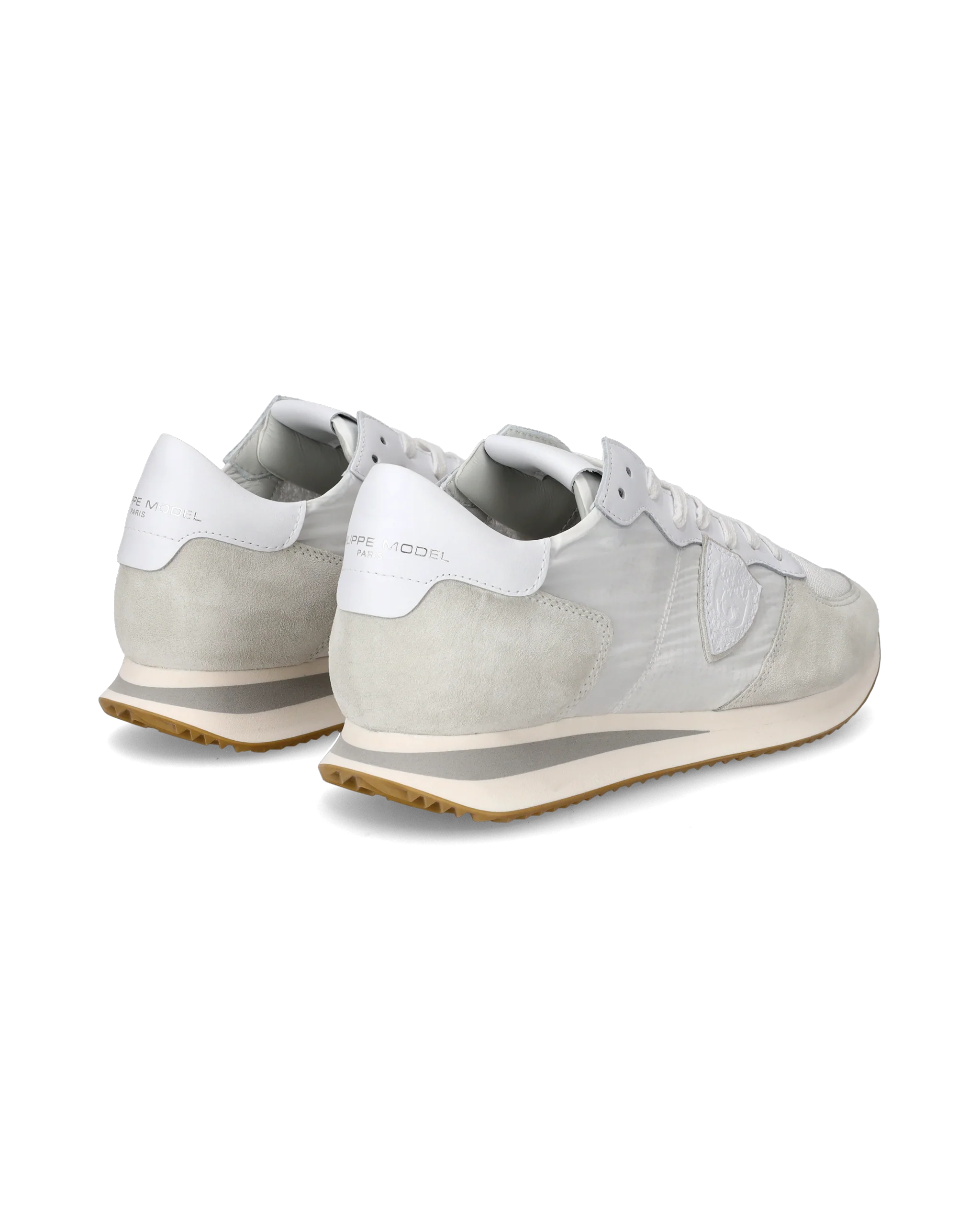 Men's Trpx Low-Top Sneakers in Technical Fabric, White - Image 3