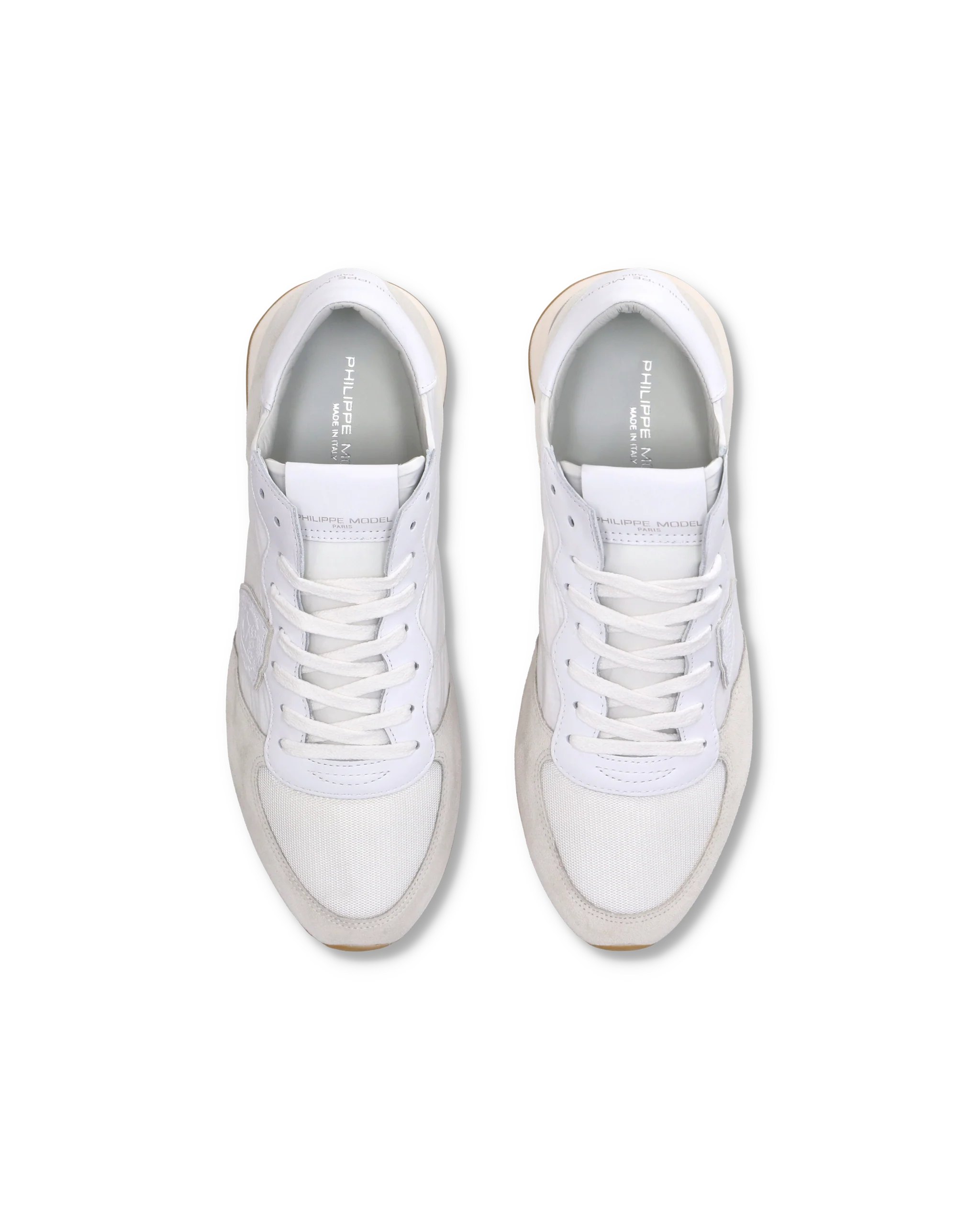 Men's Trpx Low-Top Sneakers in Technical Fabric, White - Image 4