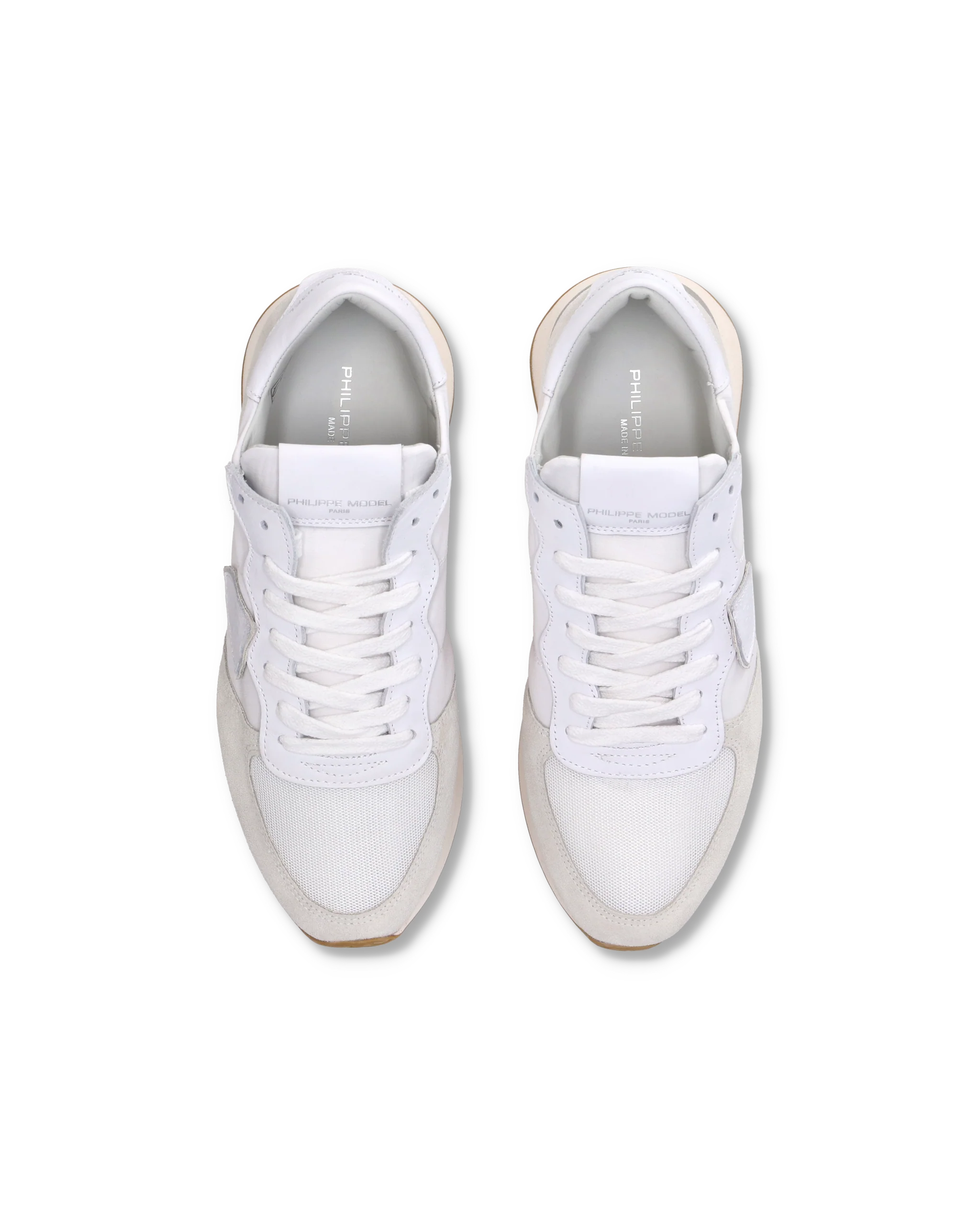 Women's Trpx Low-Top Sneakers in Leather, White White - Image 4