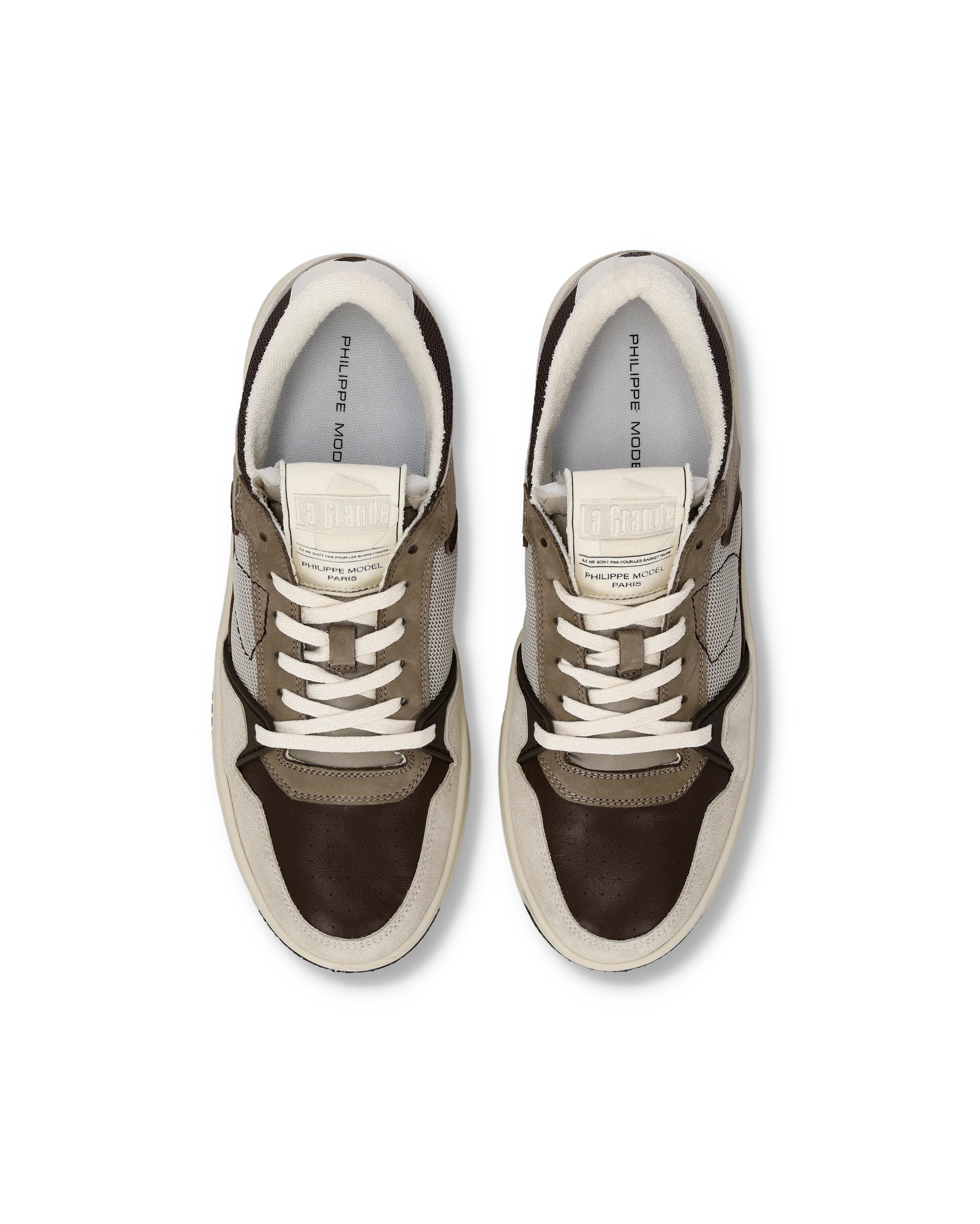 Sneakers La Grande Tennis Men, Sand Brown - Image 4