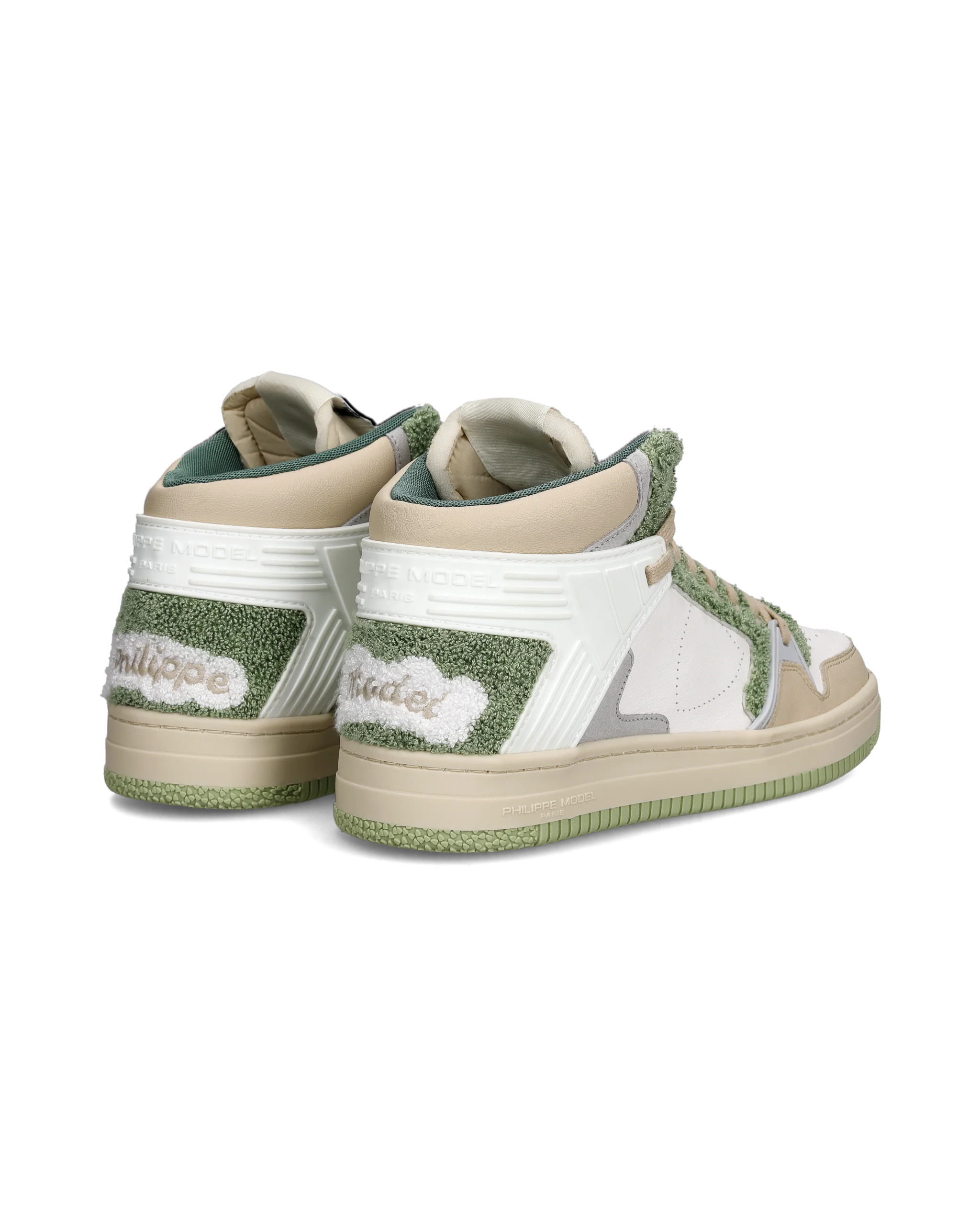 Sneakers La Grande Tennis Men, White Green - Image 3