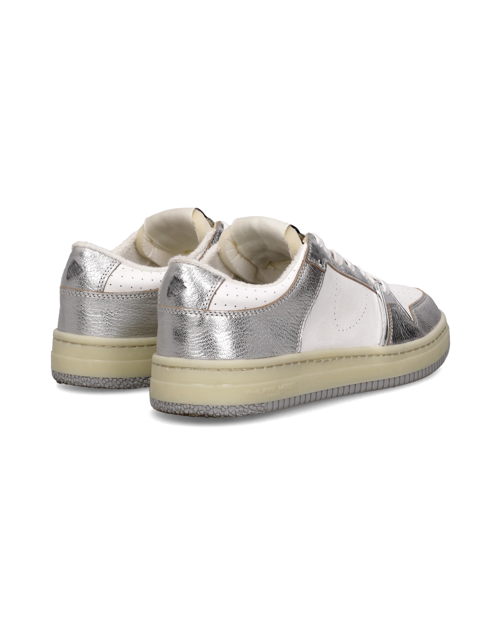 Sneakers La Grande Tennis Women, White Silver - Image 3