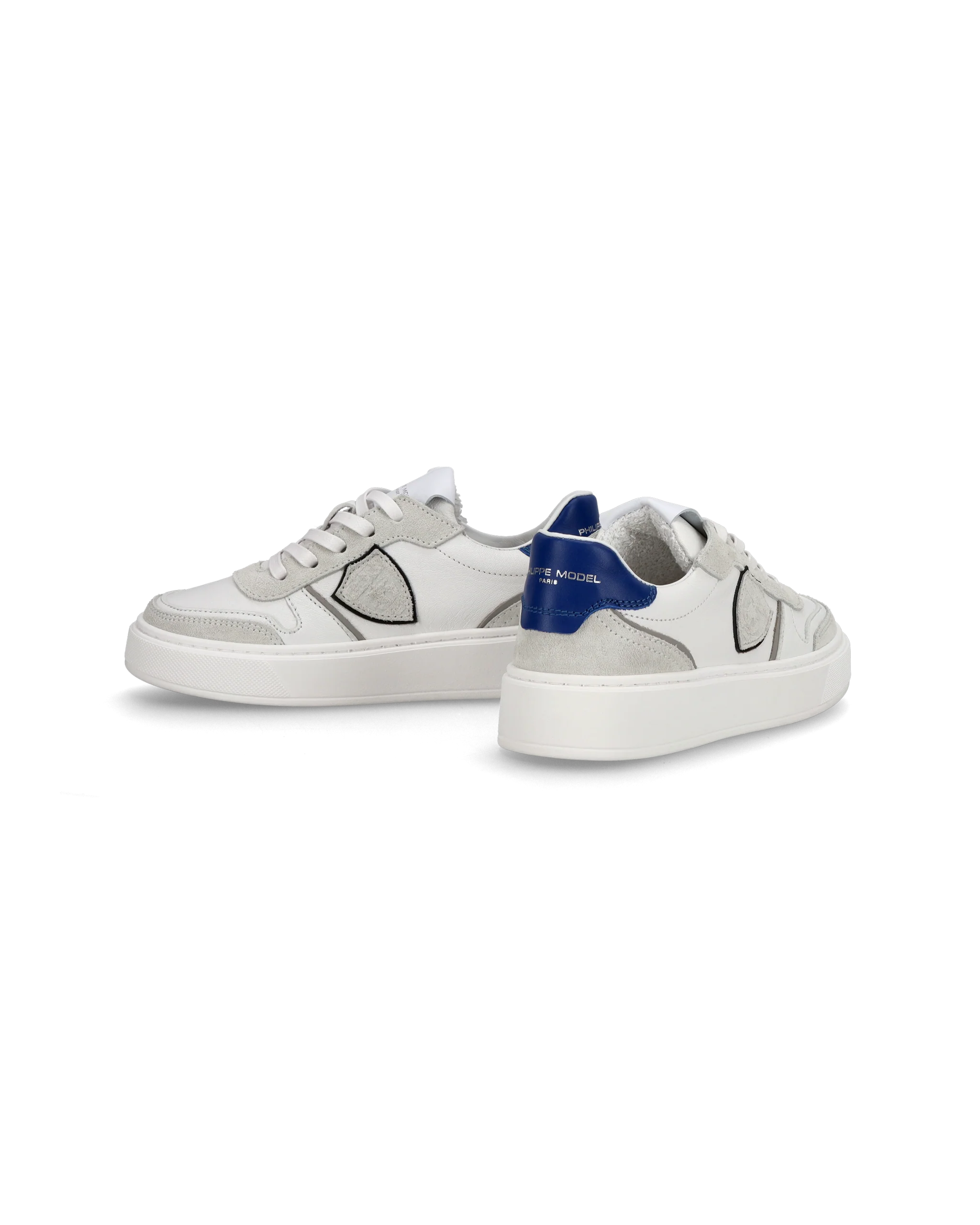 Sneakers Nice Tennis Junior, White Blue - Image 6