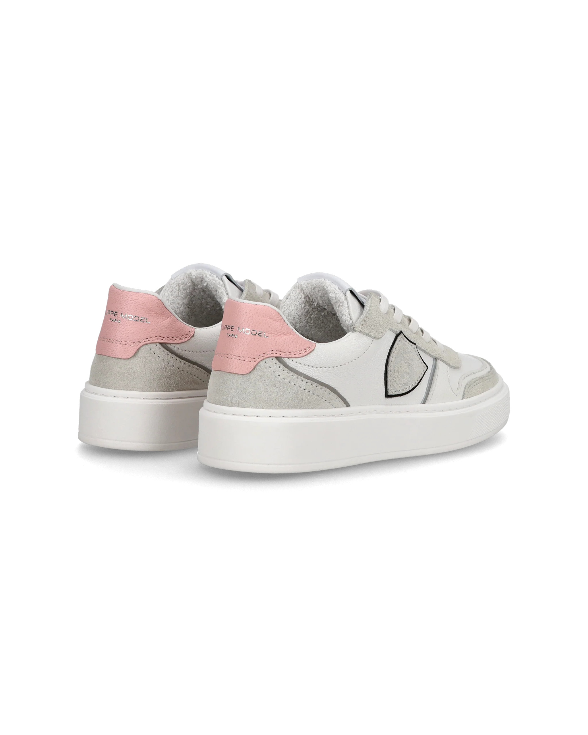 Sneakers Nice Tennis Junior, White Pink - Image 3