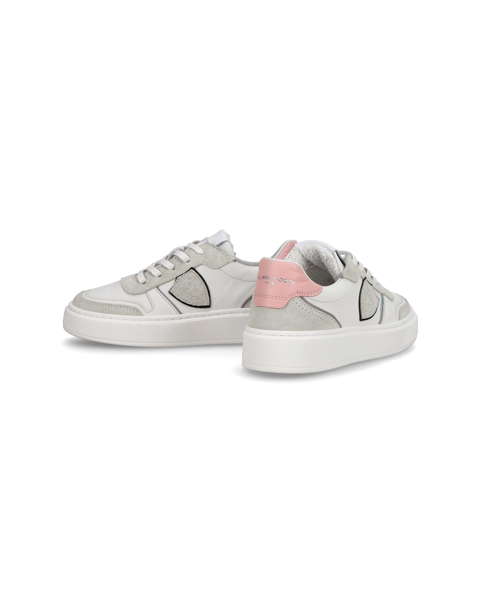Sneakers Nice Tennis Junior, White Pink - Image 6
