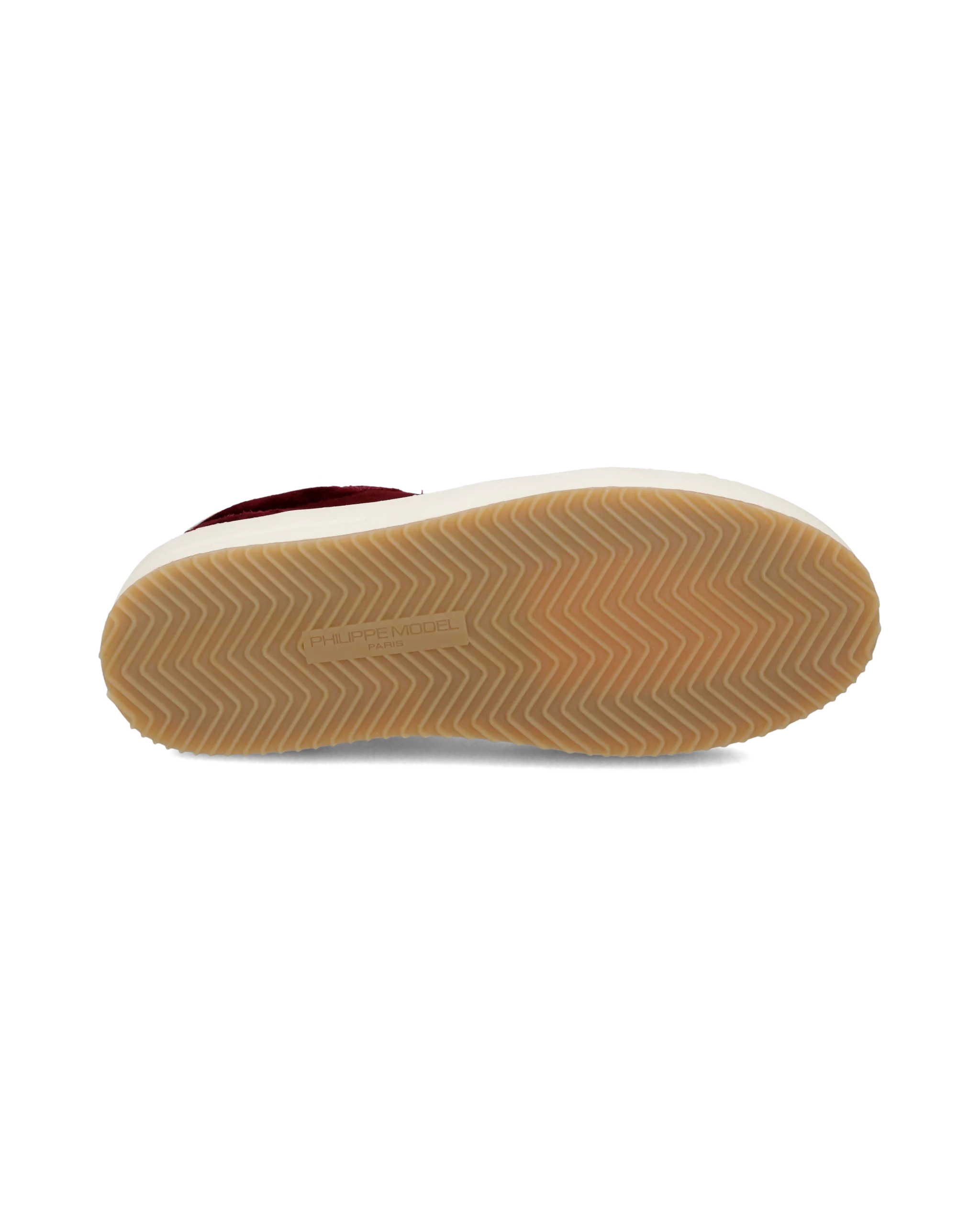 Sneakers Nice Tennis Women, Burgundy - Image 5