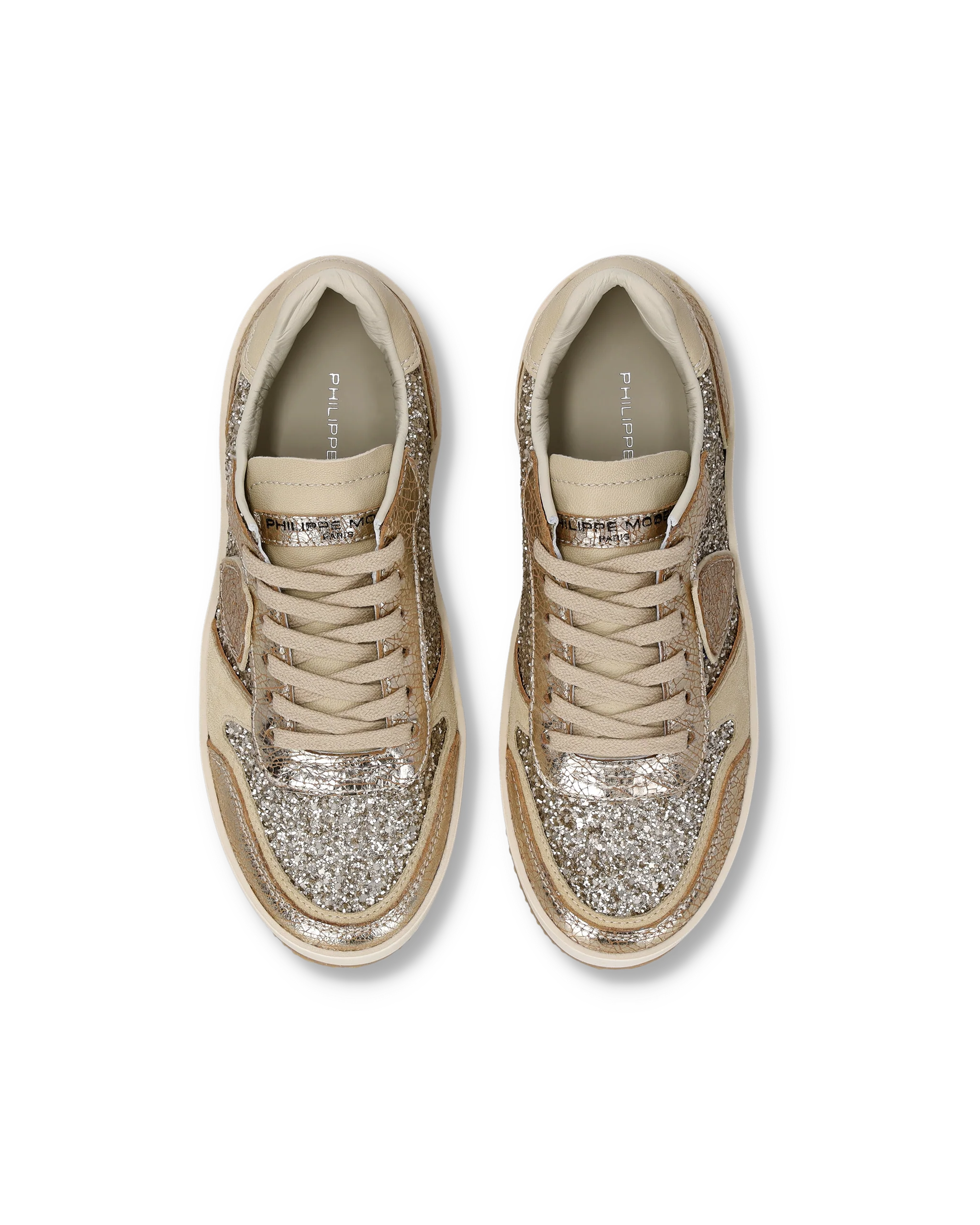 Sneakers Nice Tennis Women, Platinum - Image 4