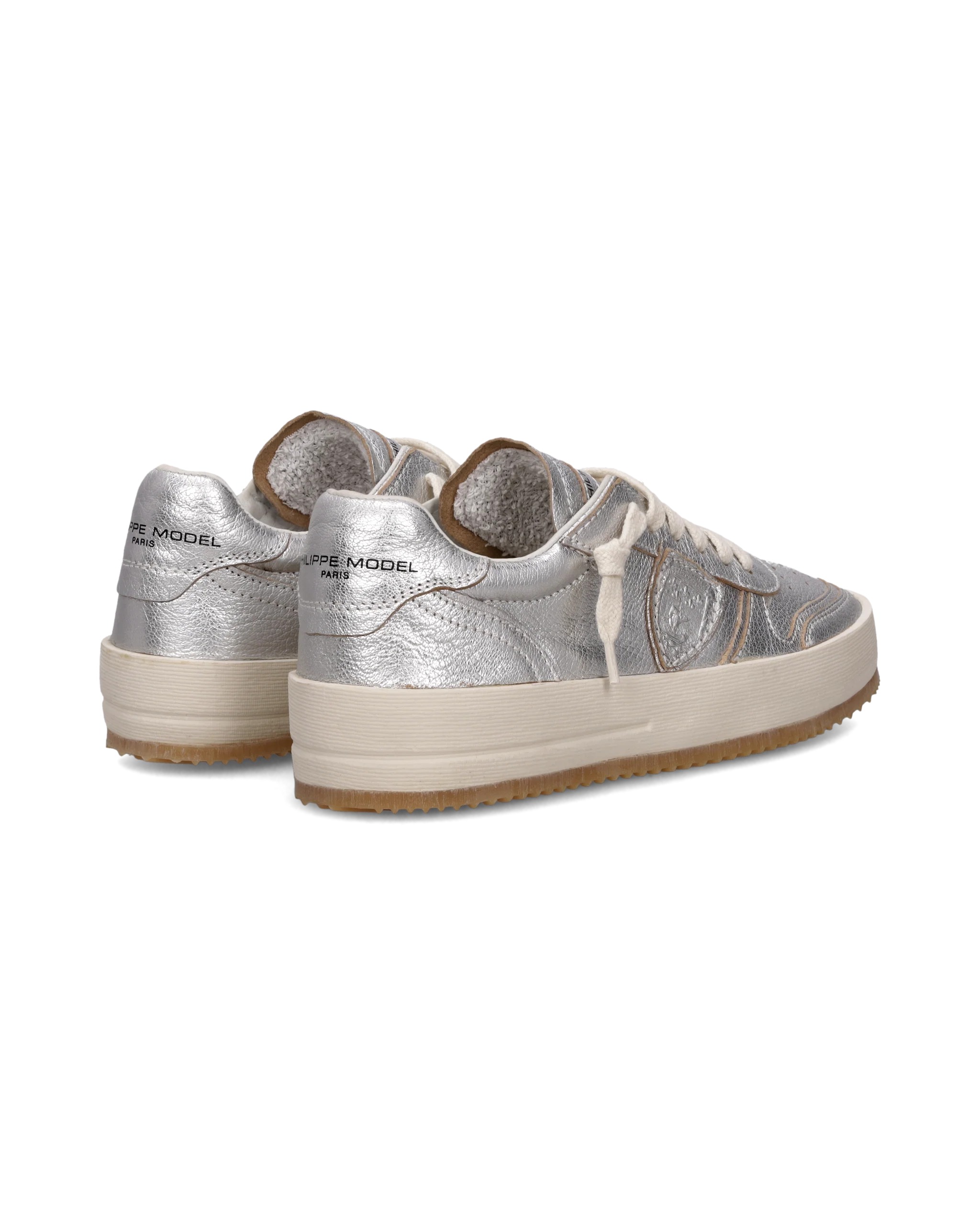 Sneakers Nice Tennis Women, Silver - Image 3