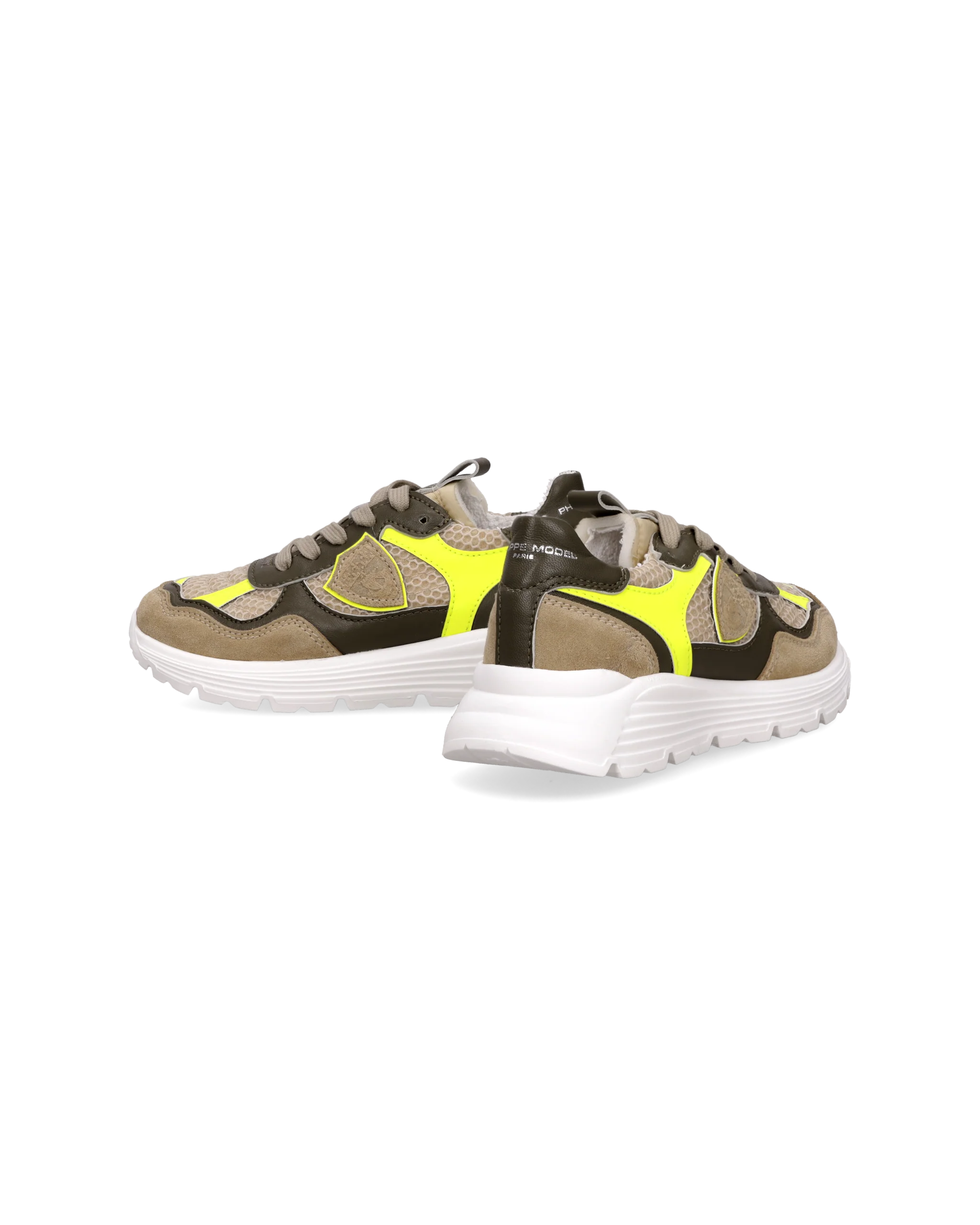 Sneakers Olympique Kids, Beige Yellow - Image 6