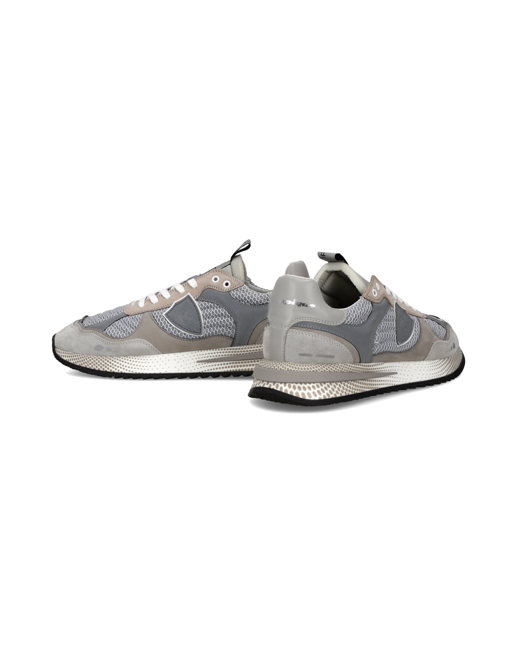 Sneakers Olympique Running Men, Grey Beige - Image 6