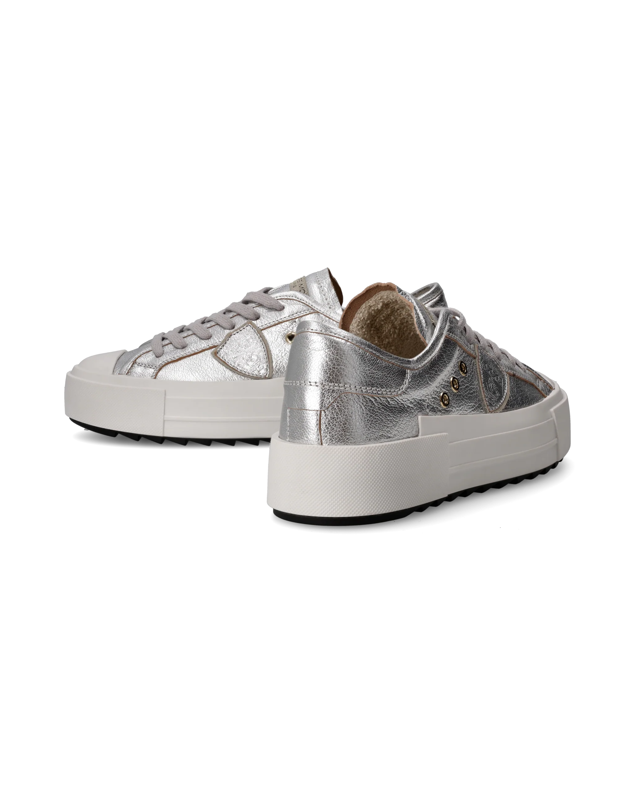 Sneakers Paris Haute Tennis Women, Silver - Image 6