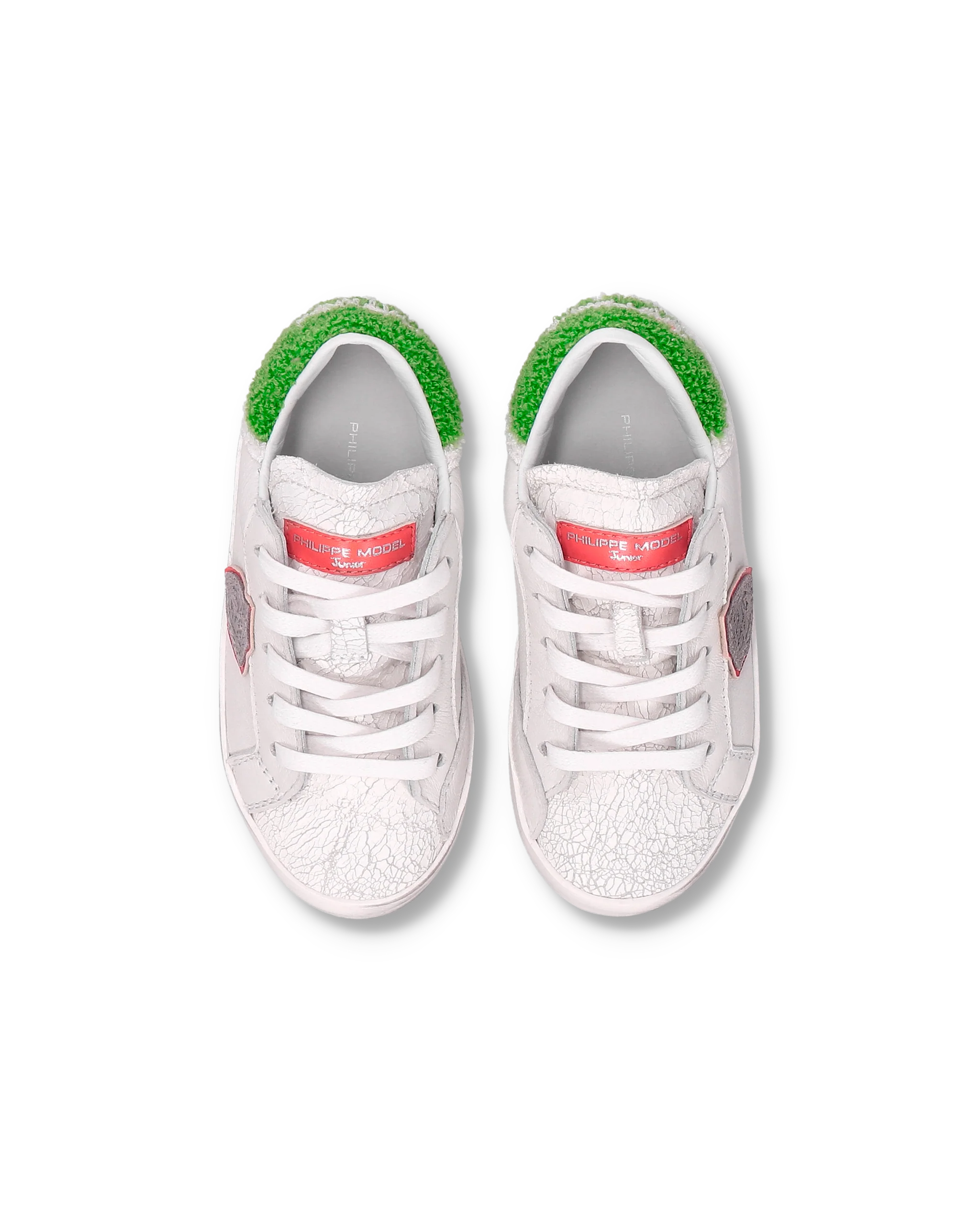 Sneakers Prsx Baby, White Green - Image 4