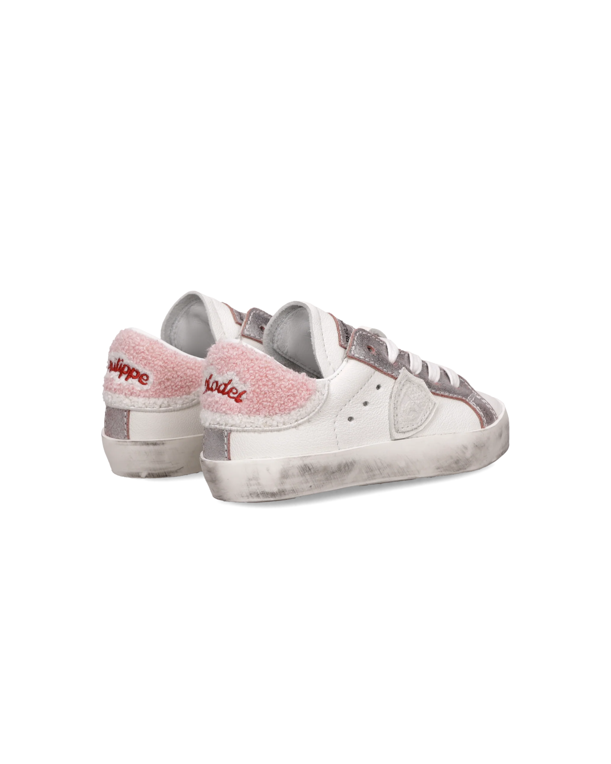 Sneakers Prsx Baby, White Pink - Image 3