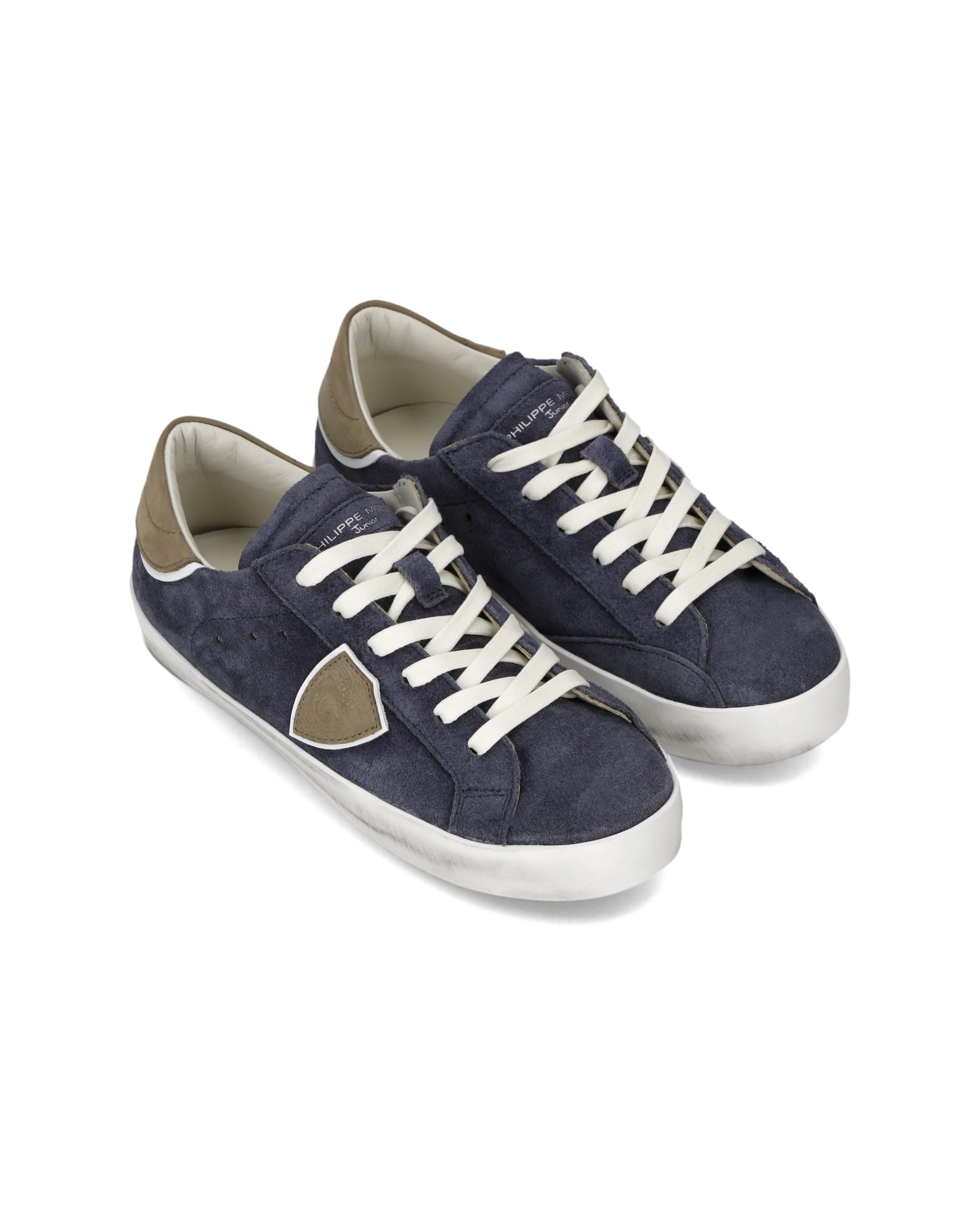 Sneaker Prsx Kids, Beige Blue - Image 2