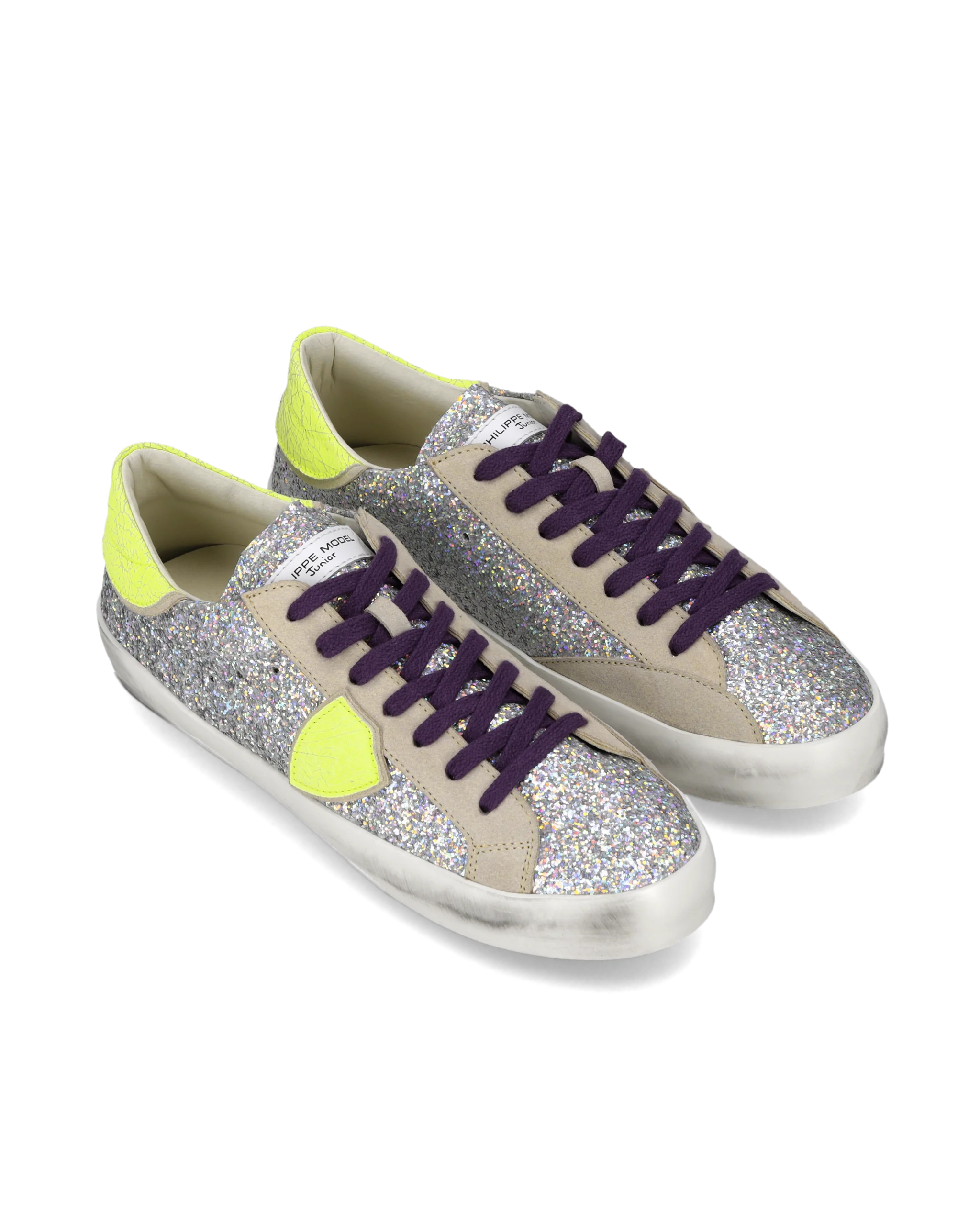 Sneakers Prsx Junior, Silver Neon - Image 2