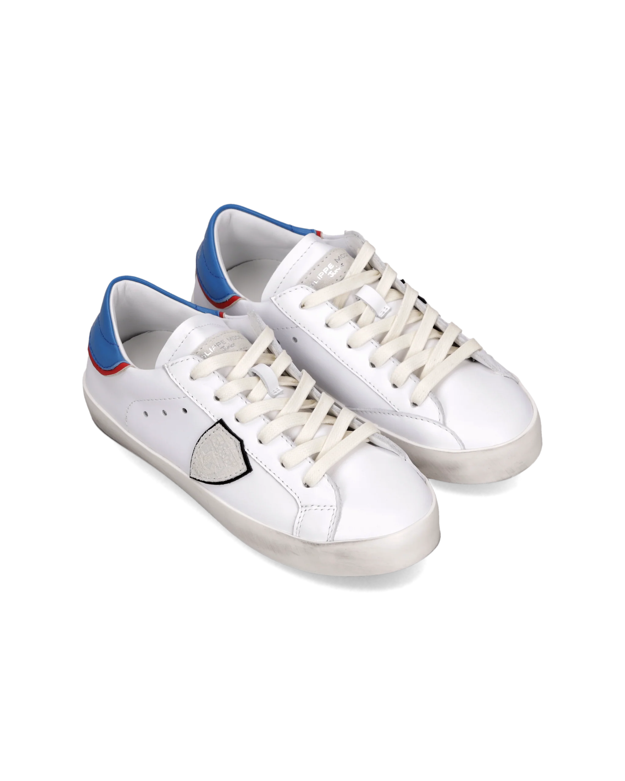 Sneakers Prsx Kids, White Bluette - Image 2