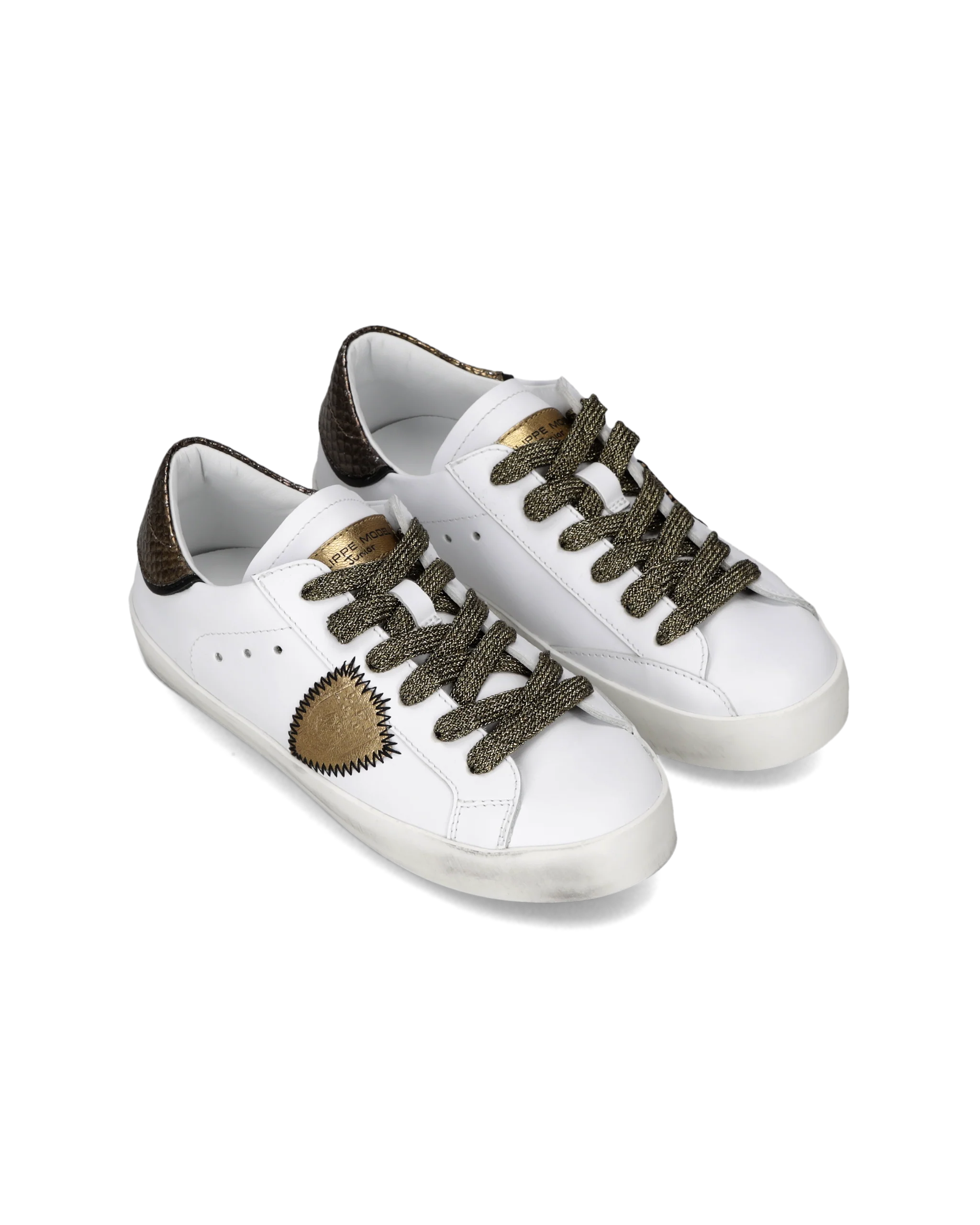 Sneaker Prsx Kids, White Bronze - Image 2