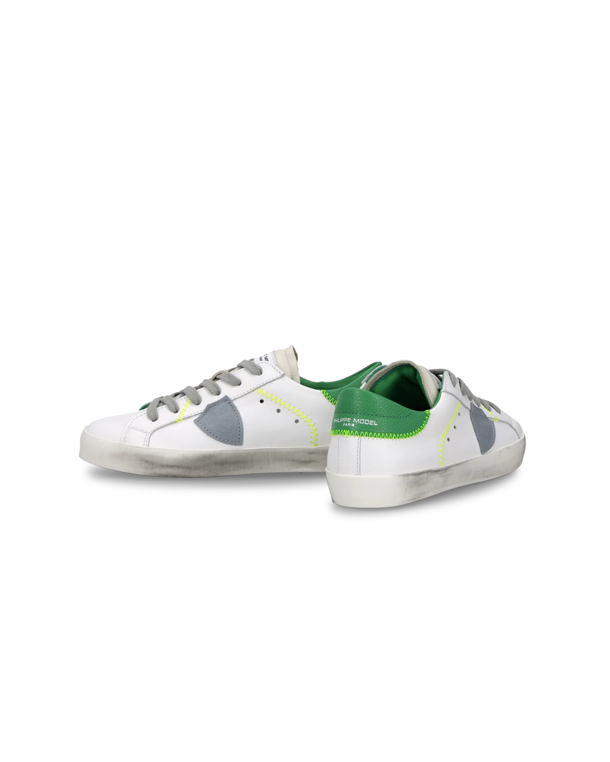 Sneaker Prsx Kids, White Green - Image 6