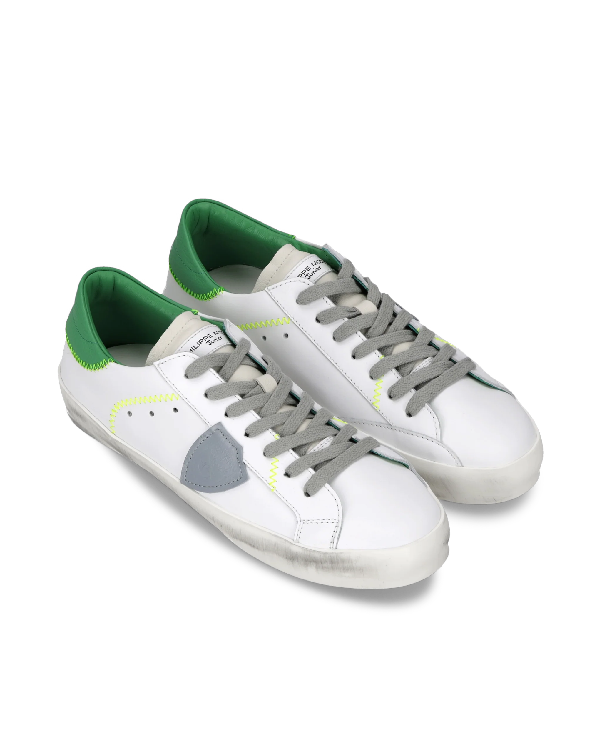 Sneaker Prsx Junior, White Green - Image 2
