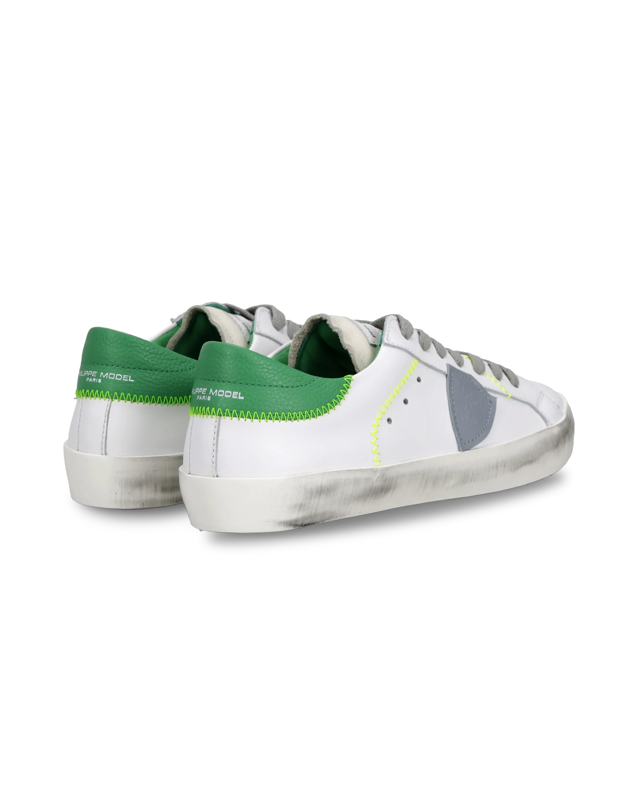 Sneaker Prsx Junior, White Green - Image 3