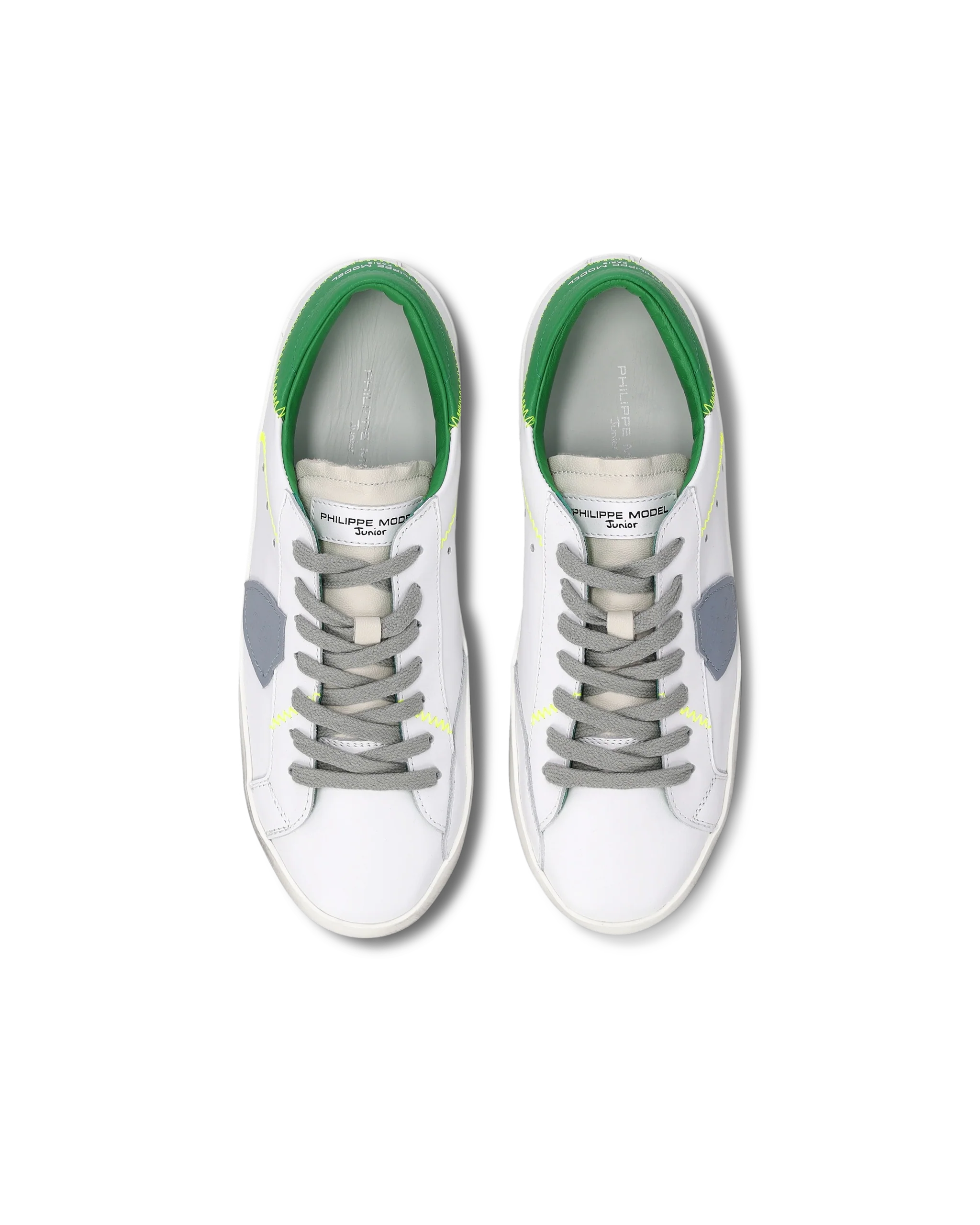 Sneaker Prsx Junior, White Green - Image 4