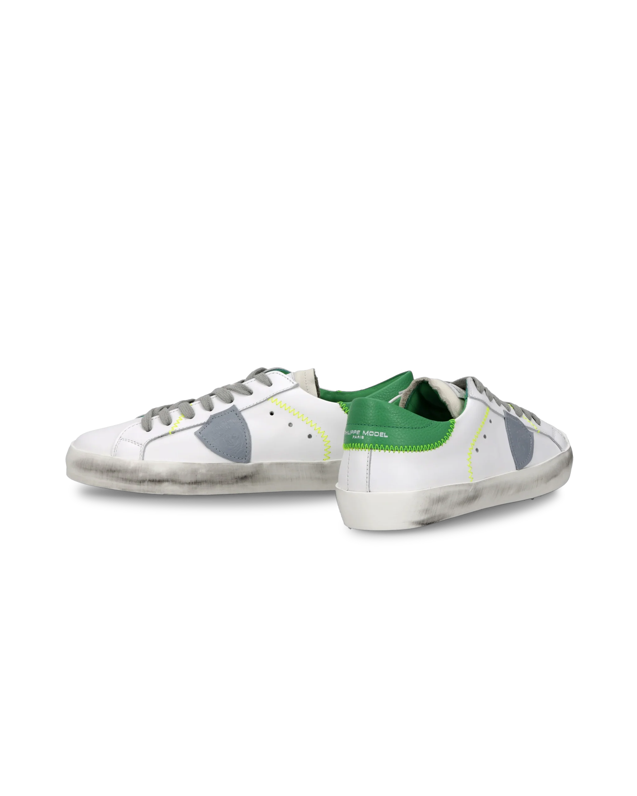 Sneaker Prsx Junior, White Green - Image 6