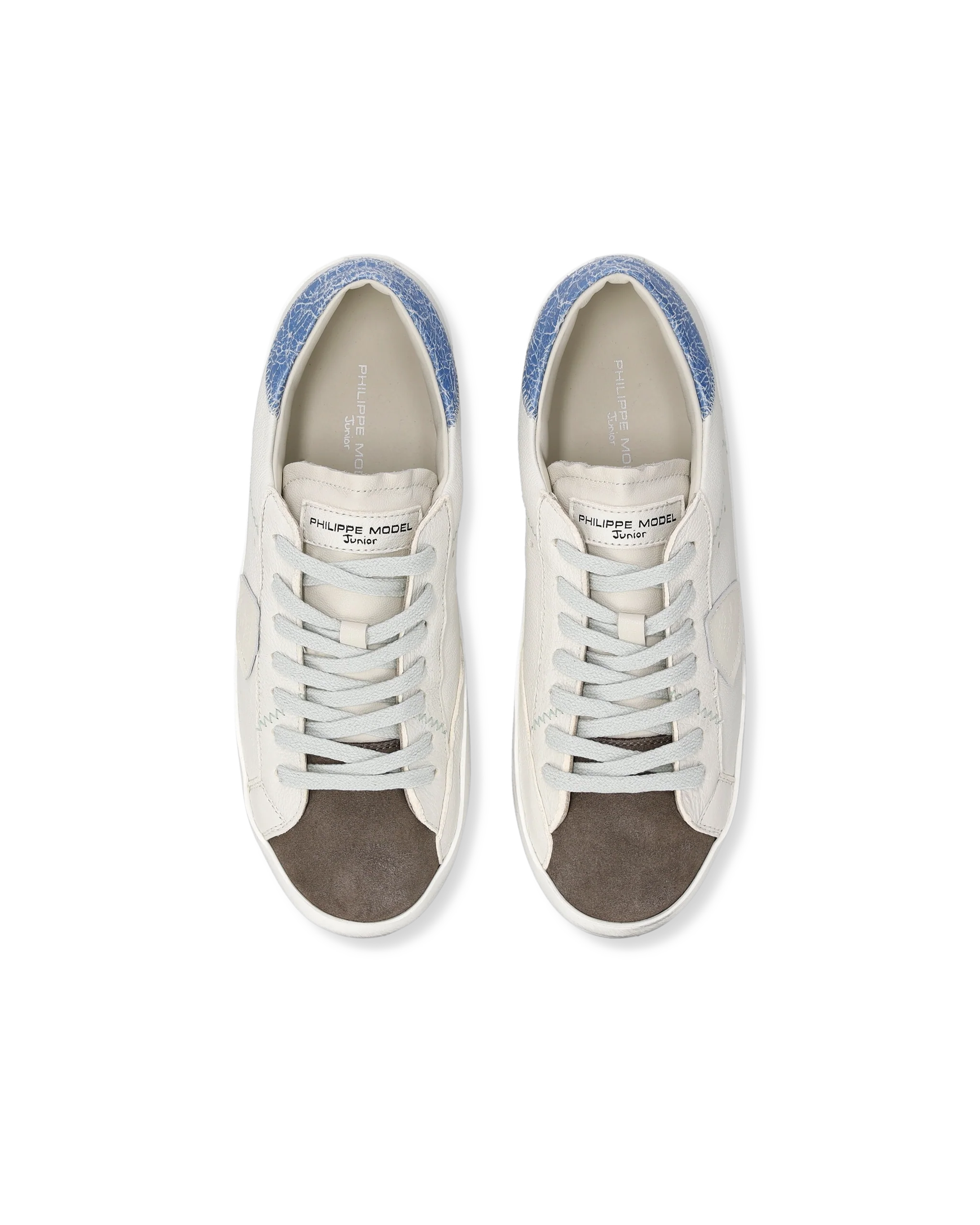 Sneaker Prsx Junior, White Light Blue - Image 4