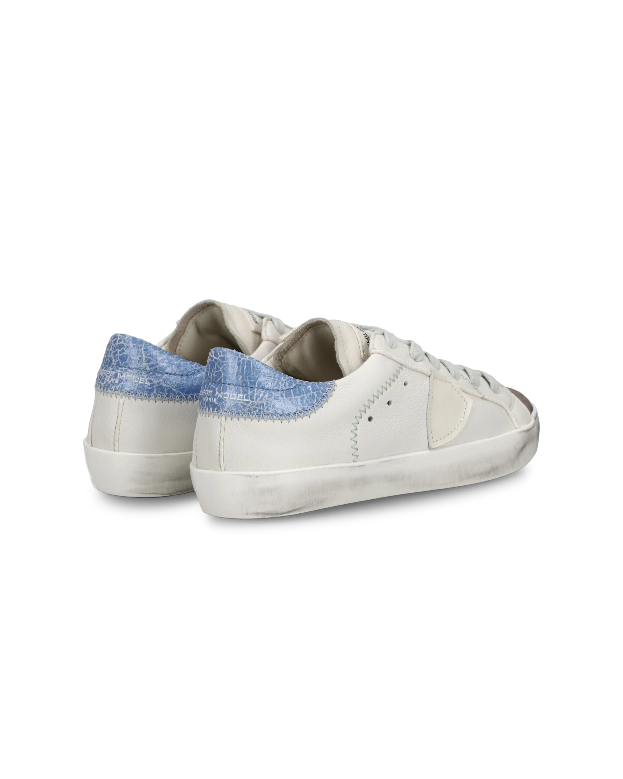 Sneaker Prsx Kids, White Light Blue - Image 3