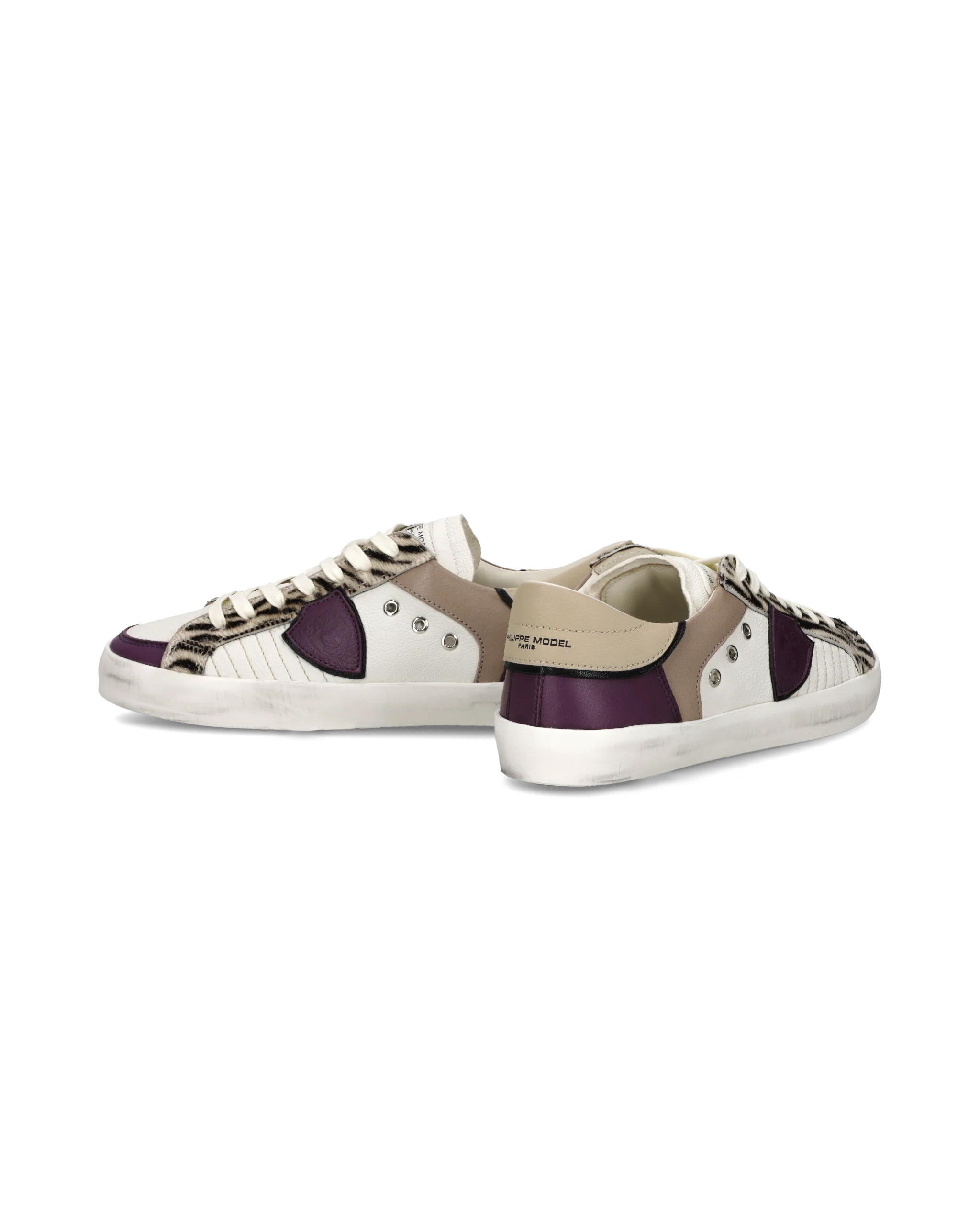 Sneaker Prsx Junior, White Purple - Image 6