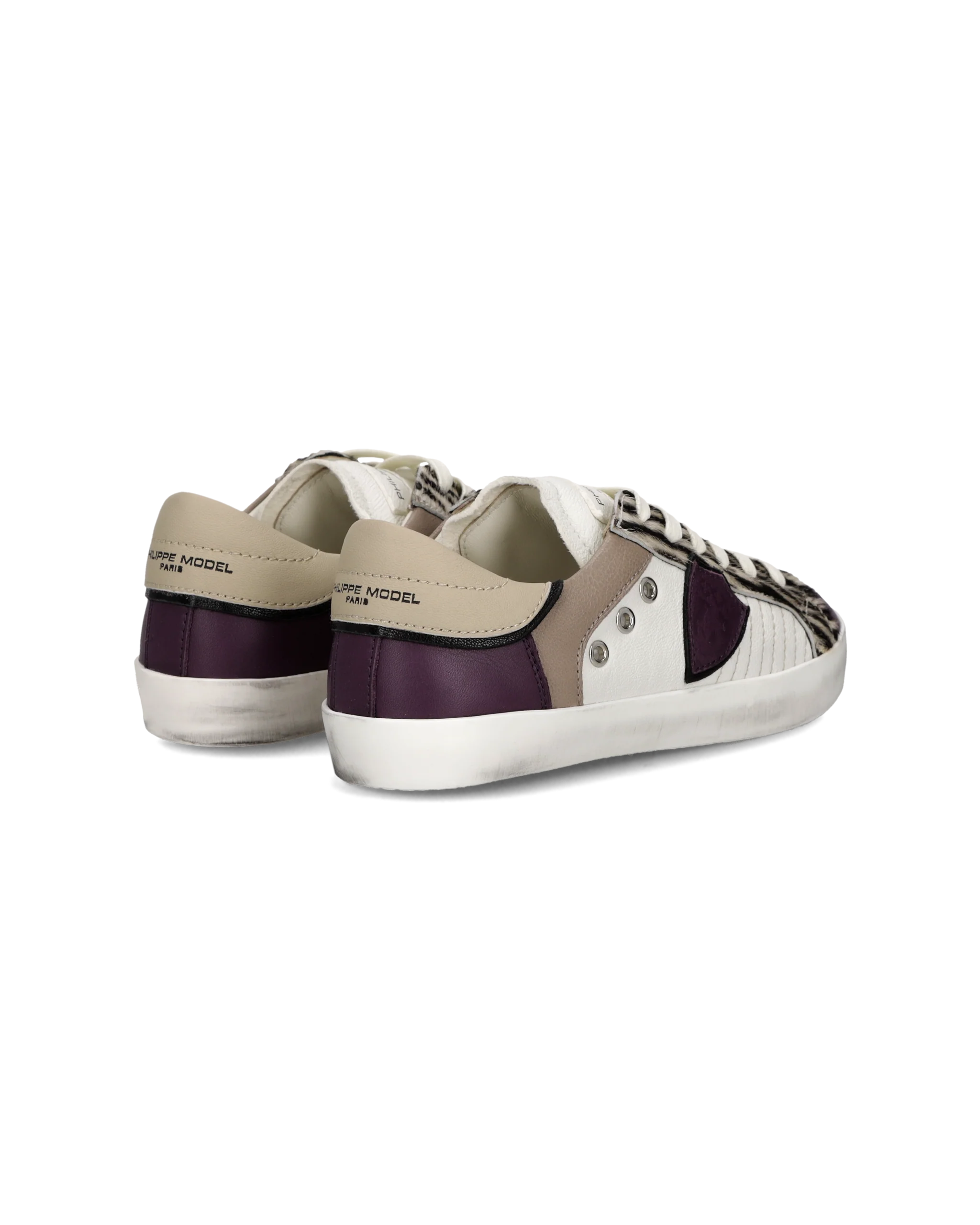 Sneaker Prsx Kids, White Purple - Image 3