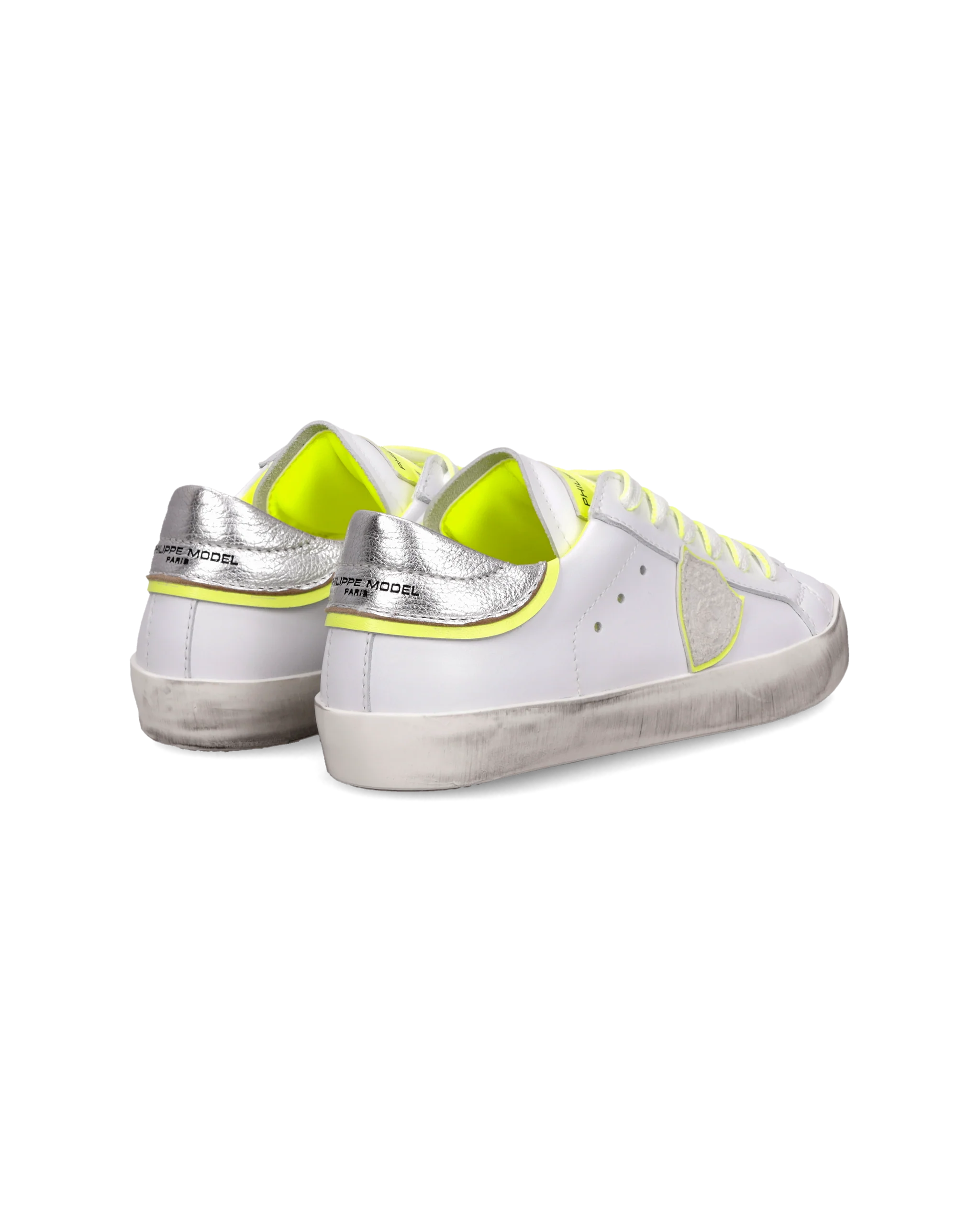 Sneakers Prsx Kids, White Silver - Image 3