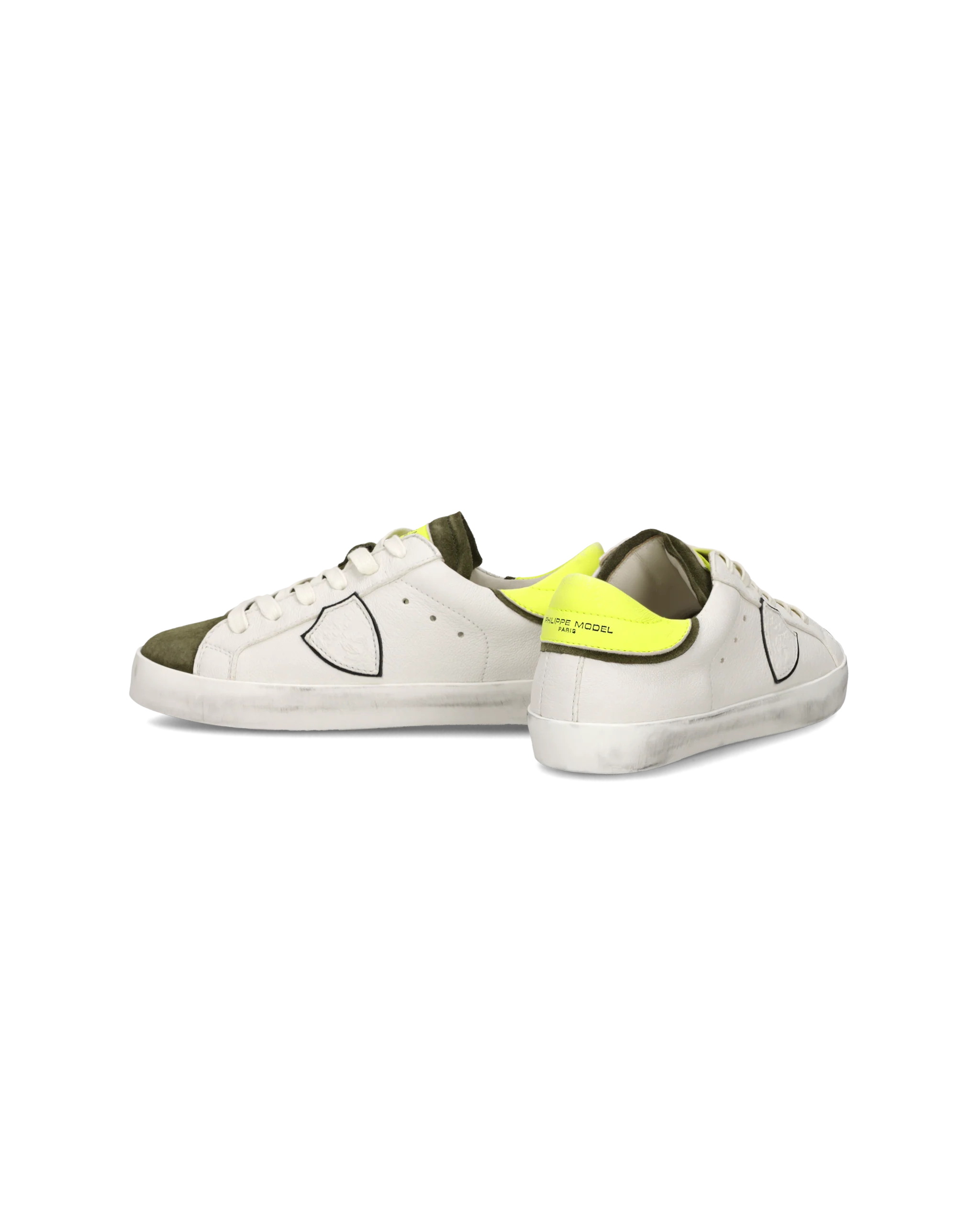 Sneaker Prsx Kids, White Yellow - Image 6