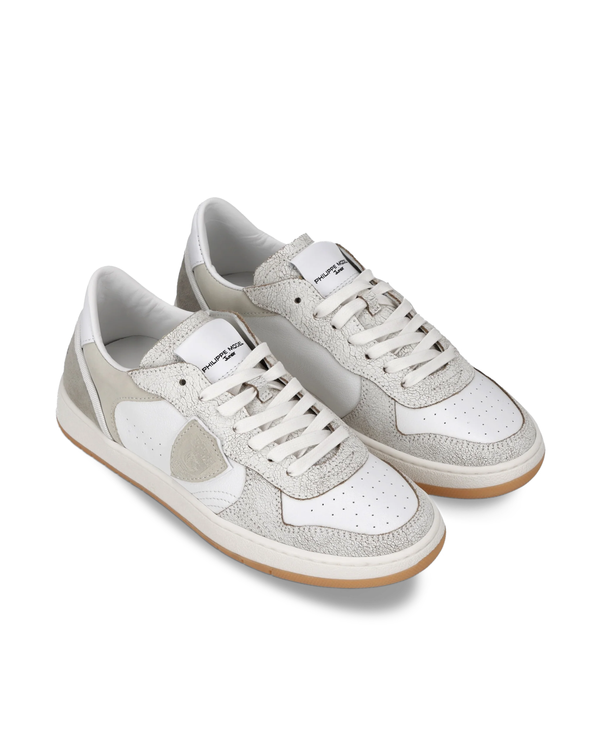 Sneaker Pgal Junior, White Grey - Image 2