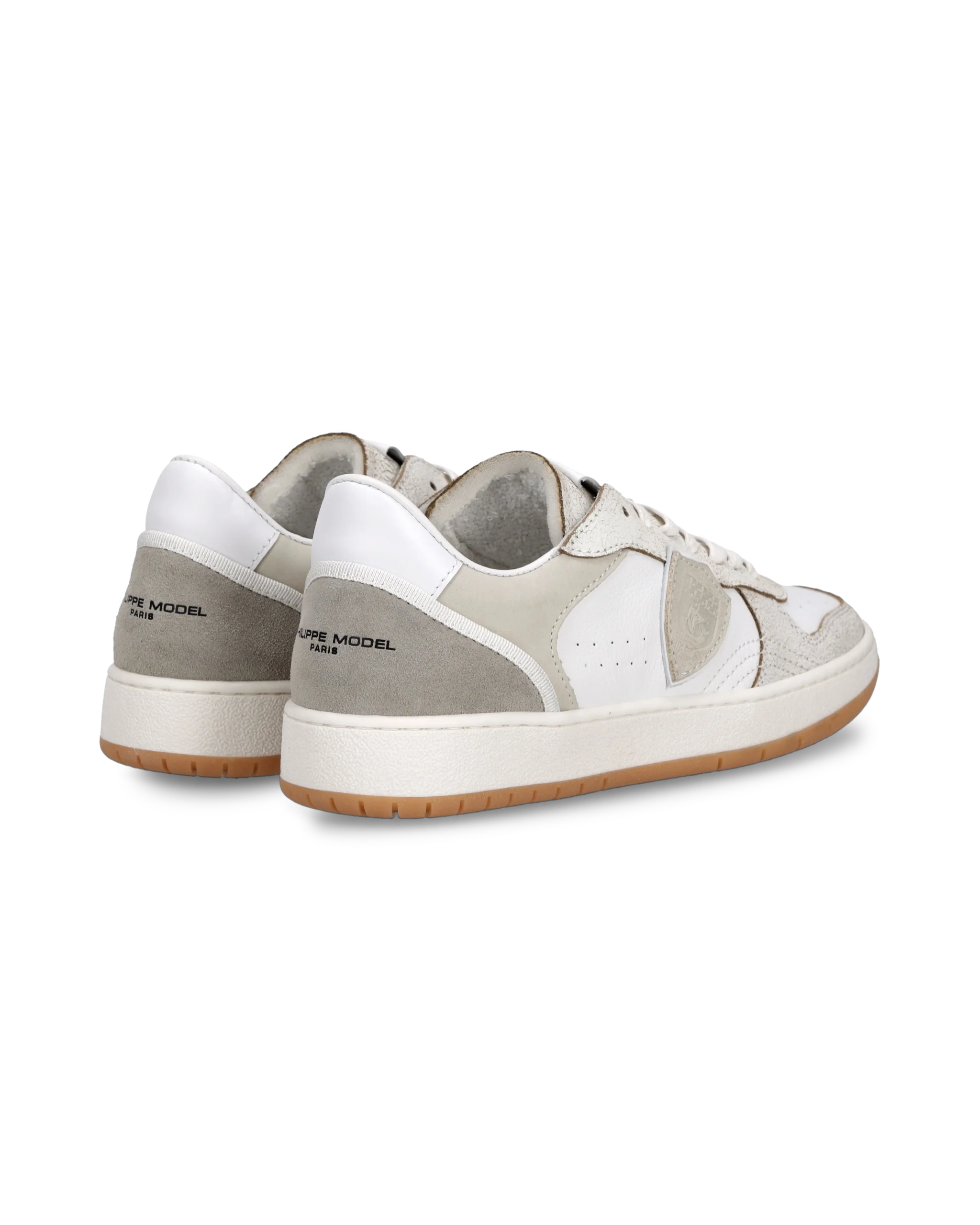 Sneaker Pgal Junior, White Grey - Image 3