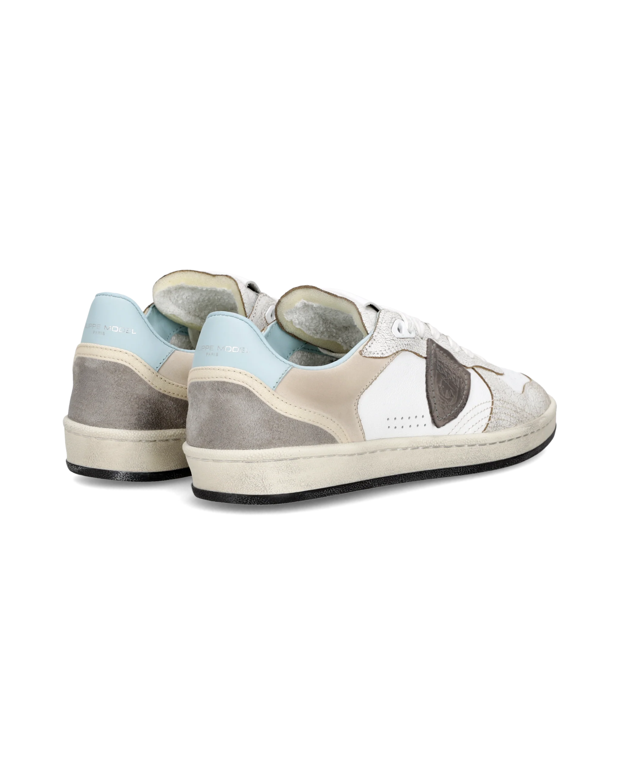 Sneakers Pgal Men, White Sky Blue - Image 3