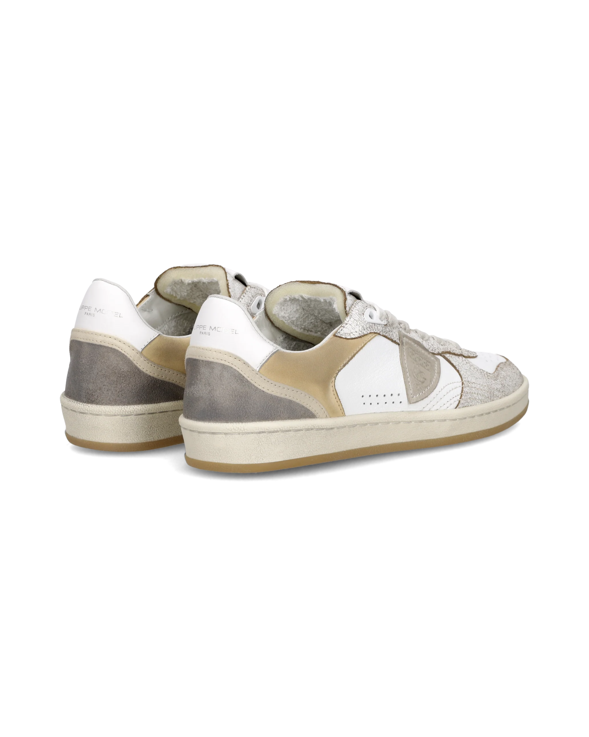 Sneakers Pgal Women, White Beige - Image 3