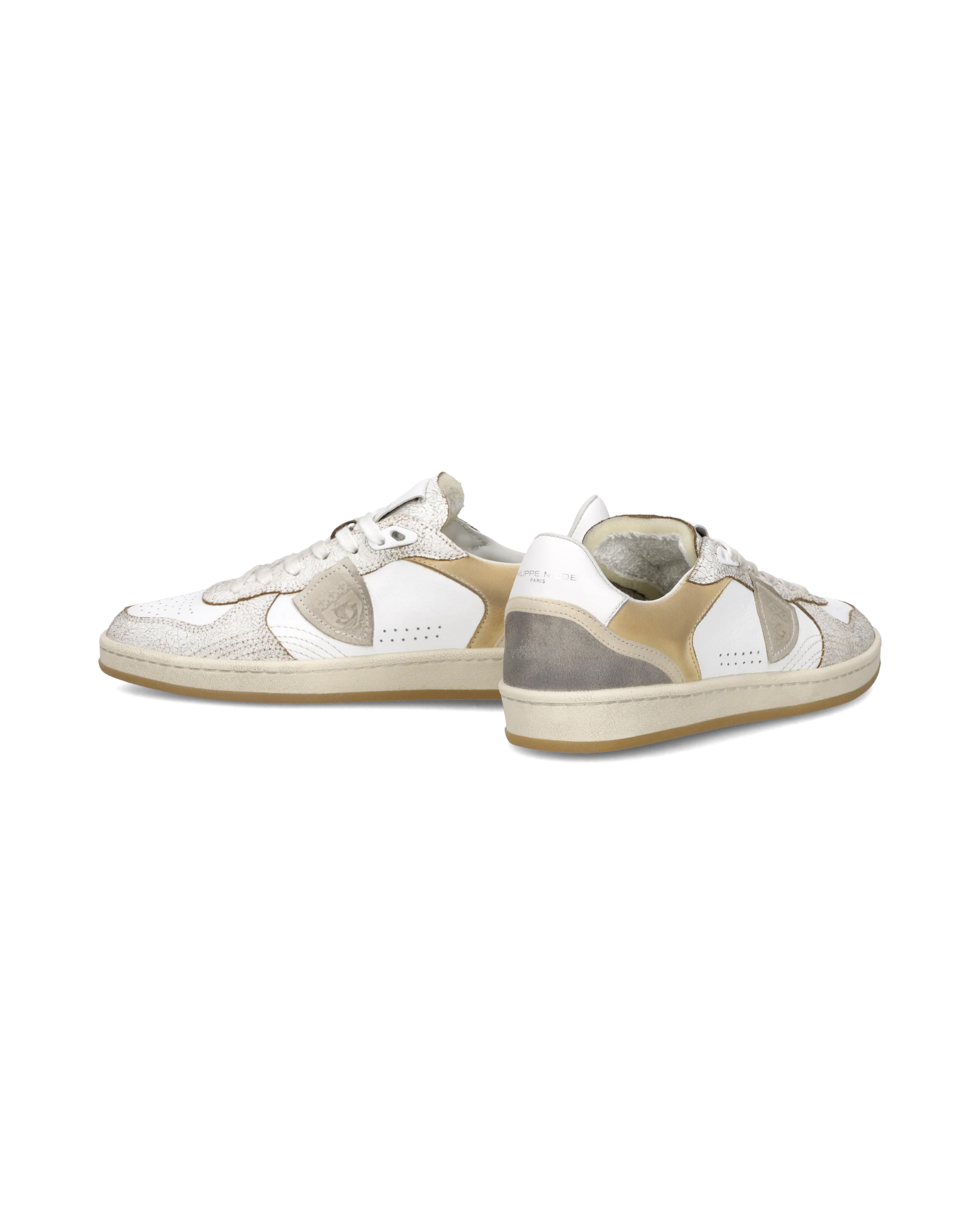 Sneakers Pgal Women, White Beige - Image 6