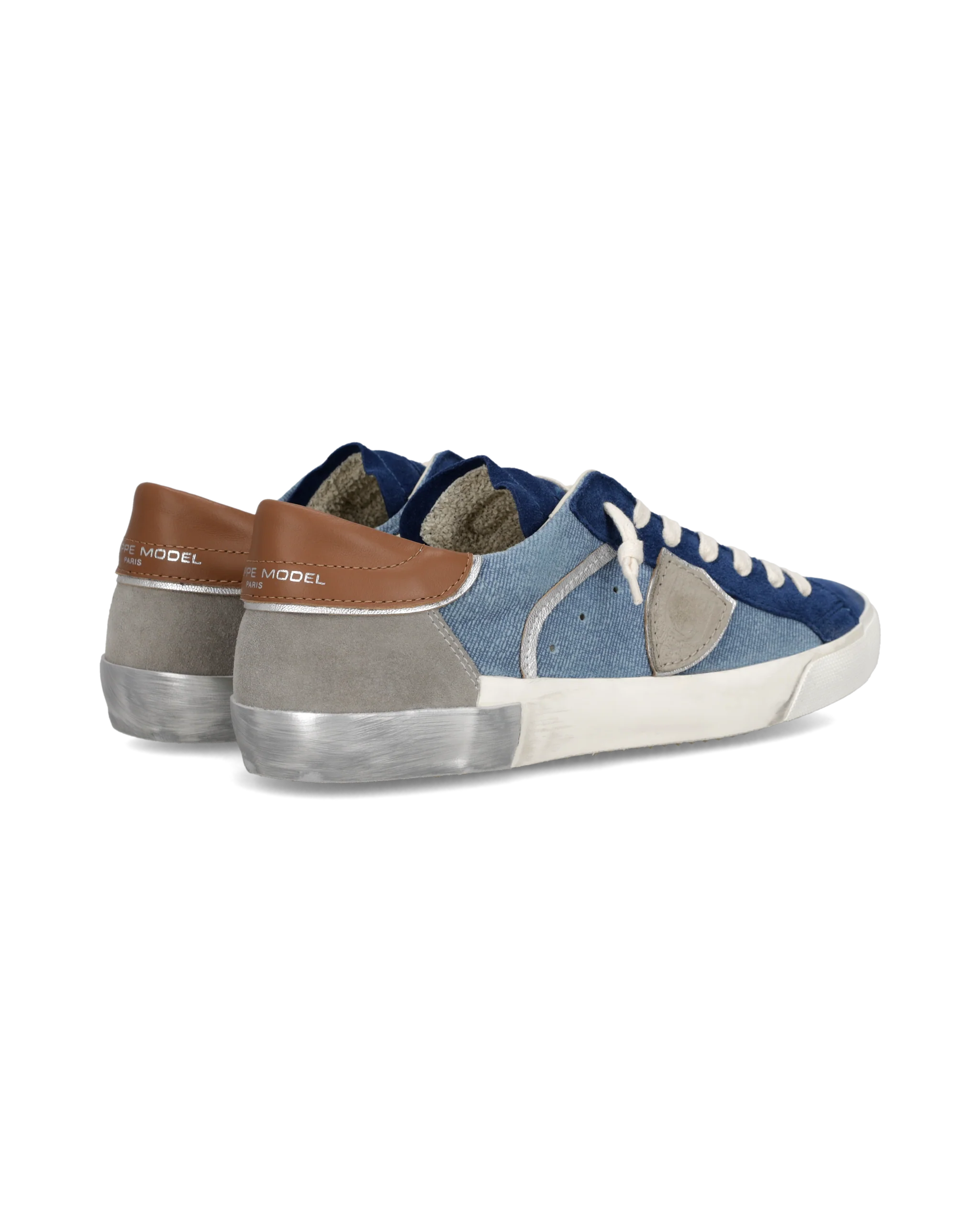 Sneakers Prsx Men, Blue Denim Grey - Image 3