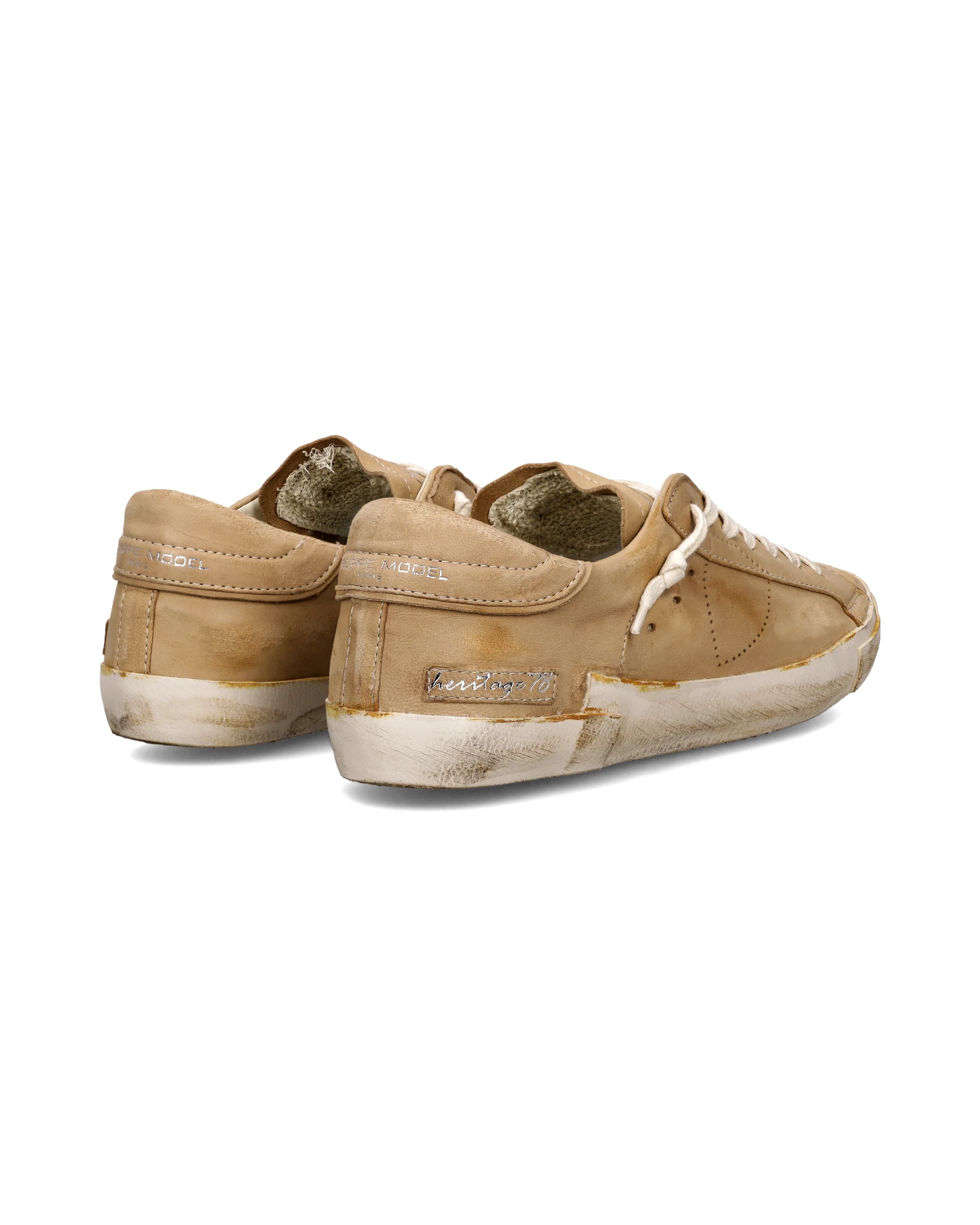 Sneakers Prsx Tennis Men, Cognac - Image 3
