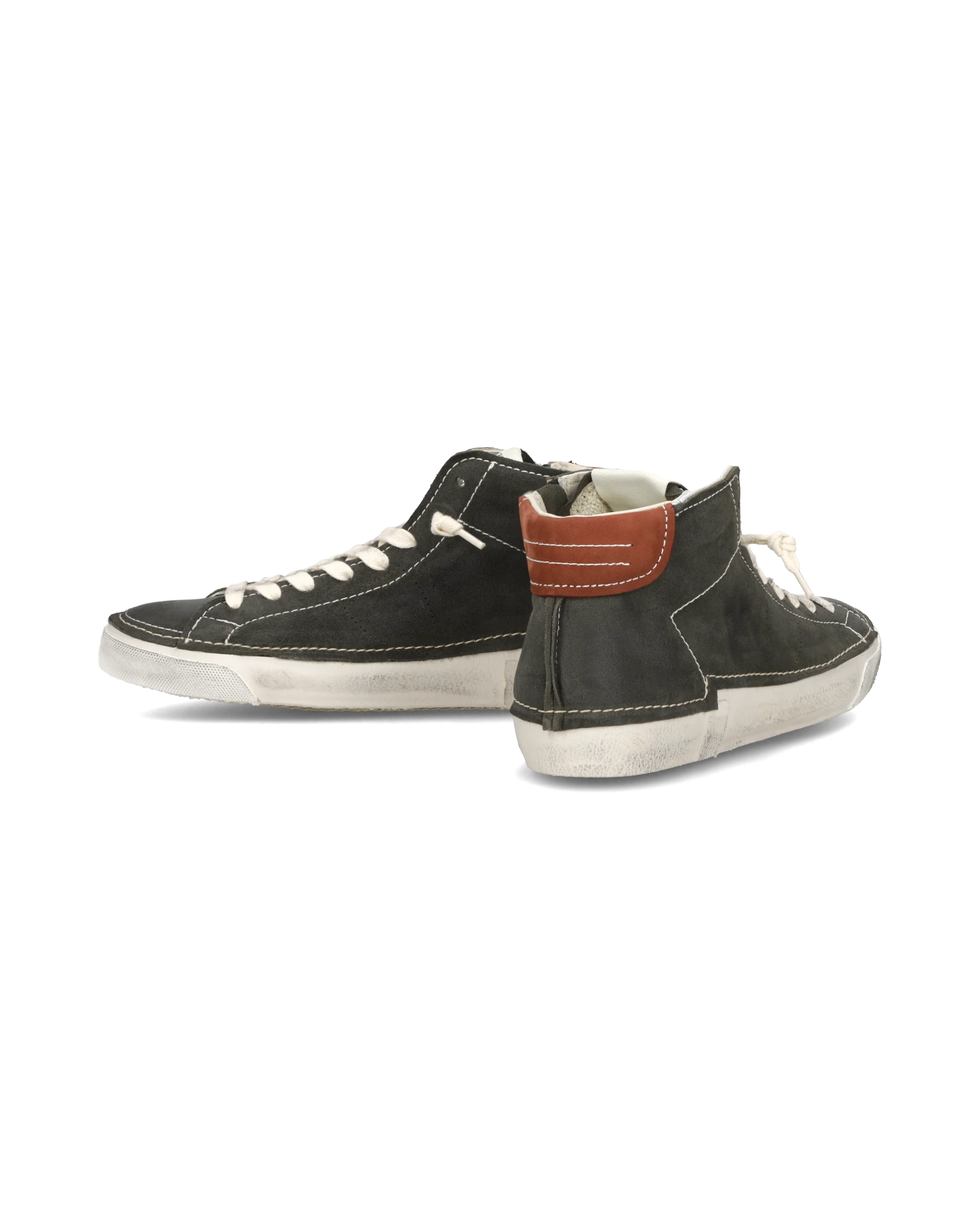 Sneakers Prsx Tennis Men, Military Green Brown - Image 6
