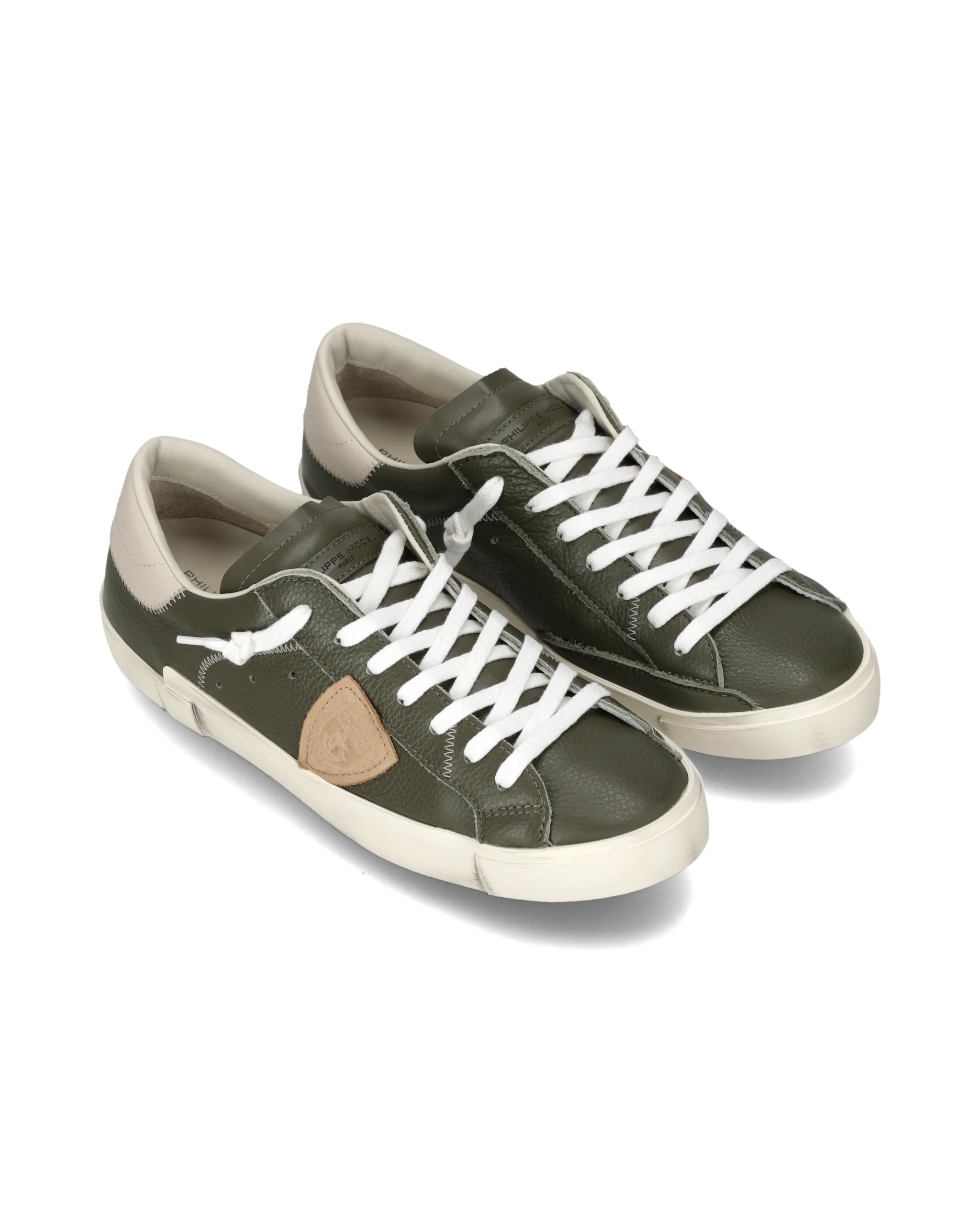 Sneakers Prsx Men, Military Green Beige - Image 2