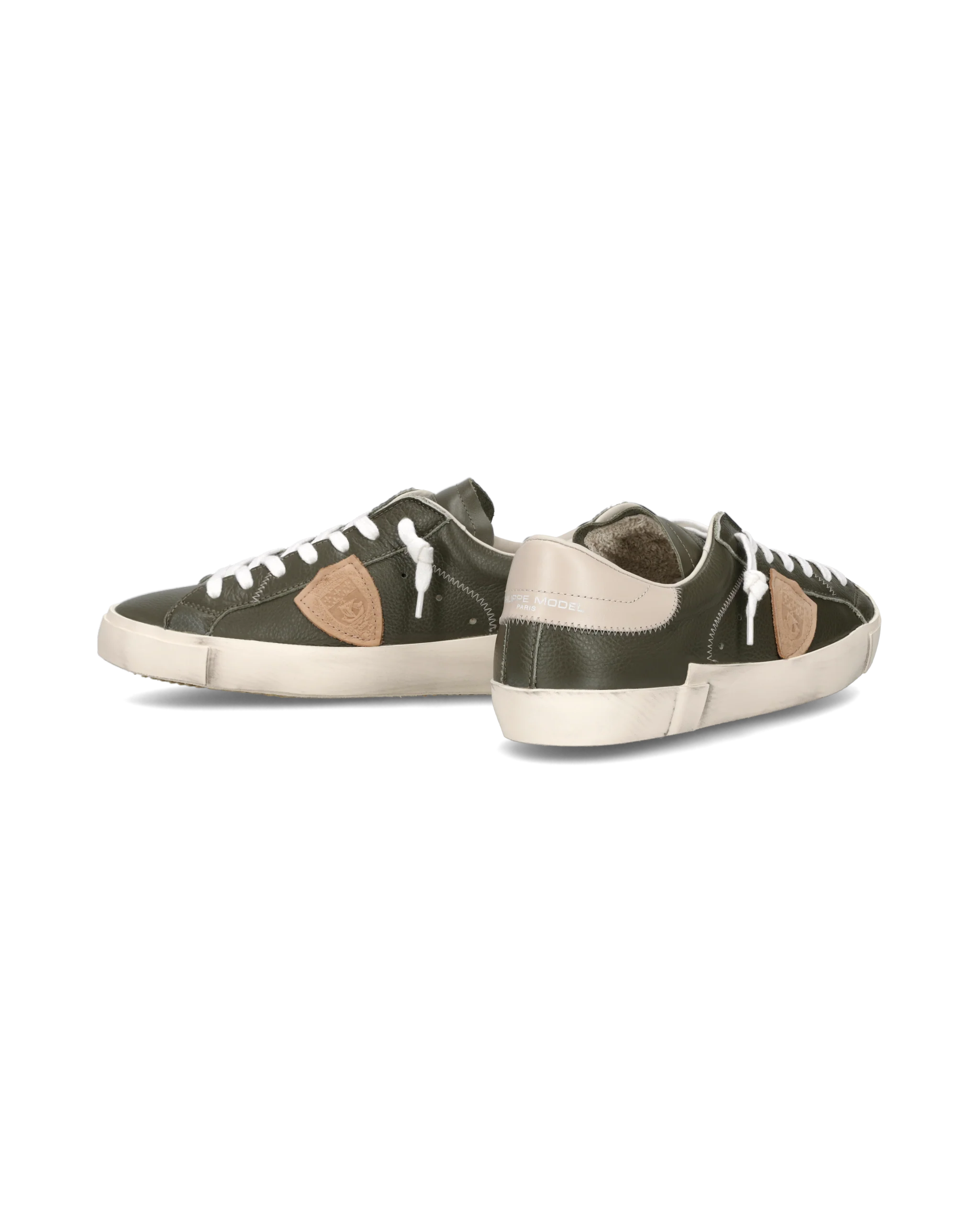 Sneakers Prsx Men, Military Green Beige - Image 6