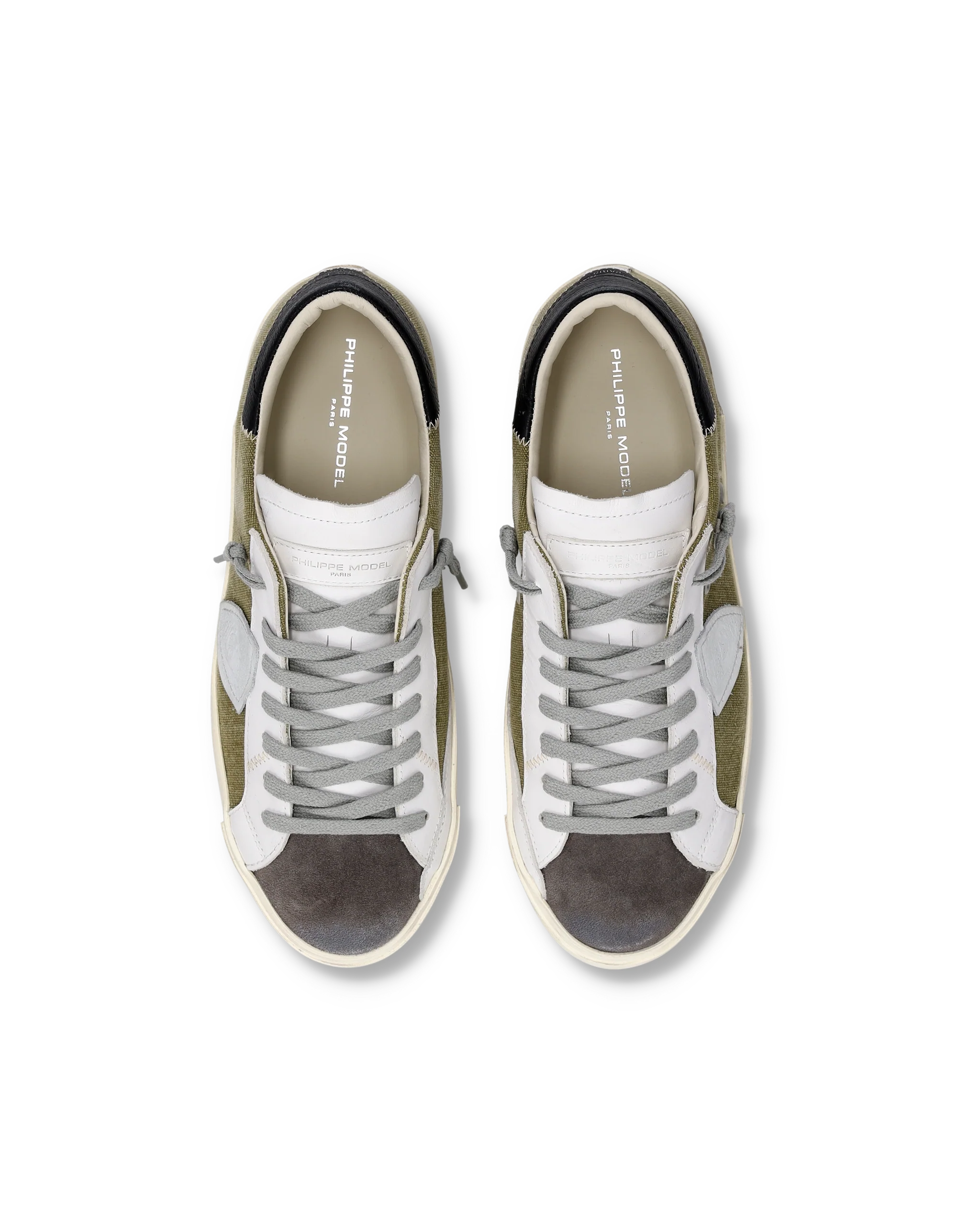 Sneakers Prsx Men, Military Green Grey - Image 4