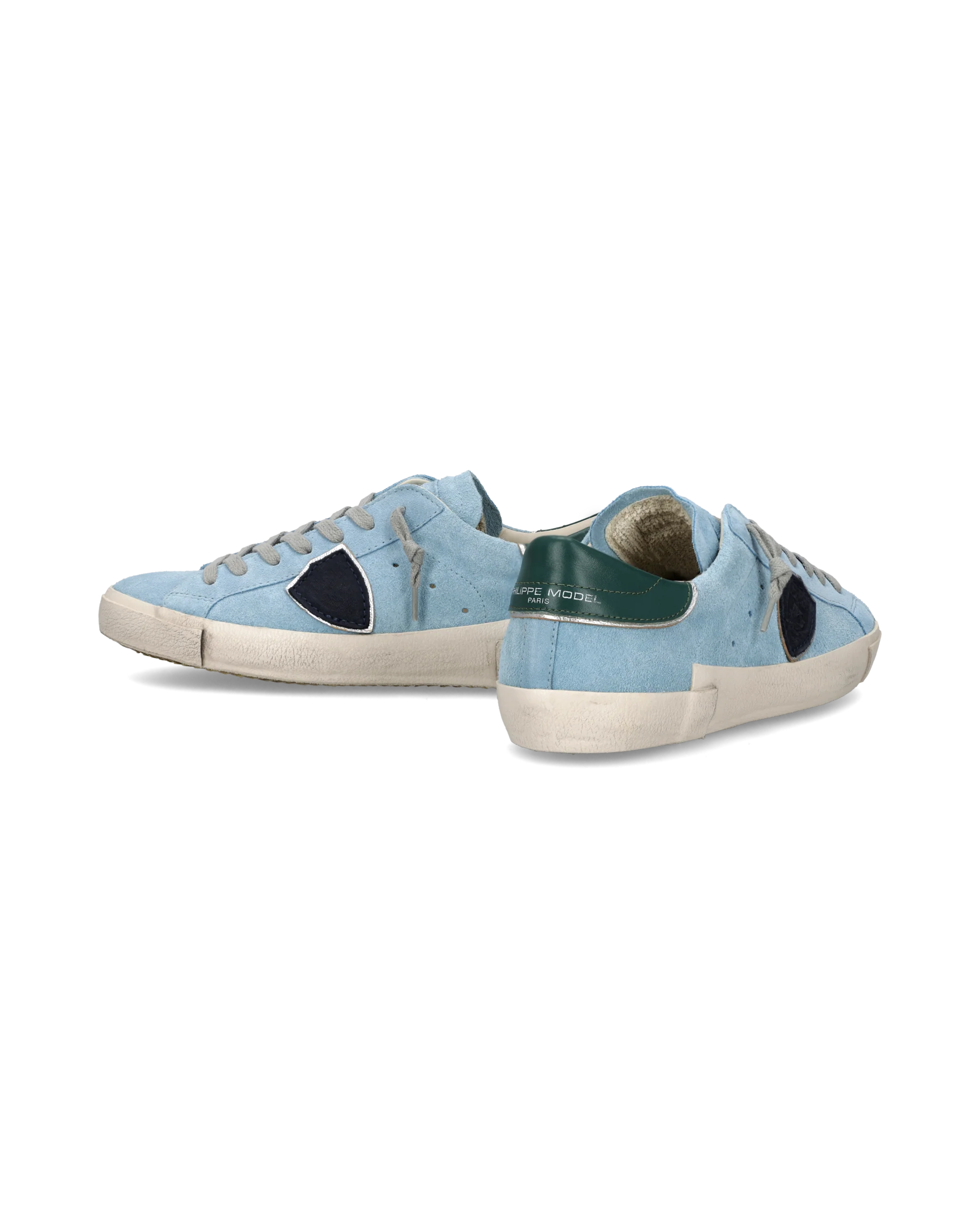 Sneakers Prsx Men, Light Blue Dark Green - Image 6