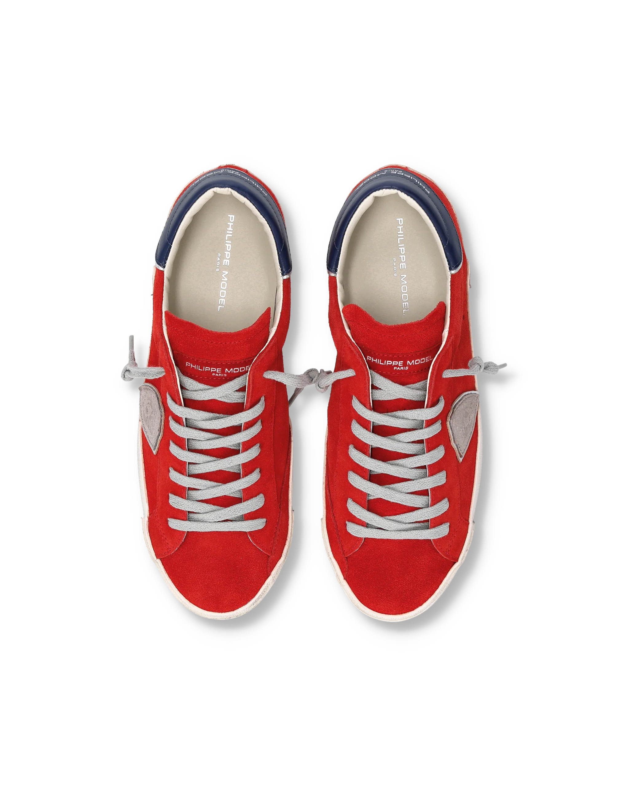 Sneakers Prsx Men, Red Grey - Image 4